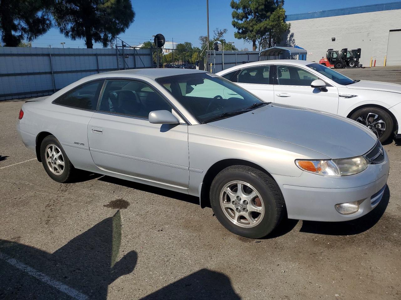1999 Toyota Camry Solara Se V6 Silver vin: 2T1CF28P6XC219165