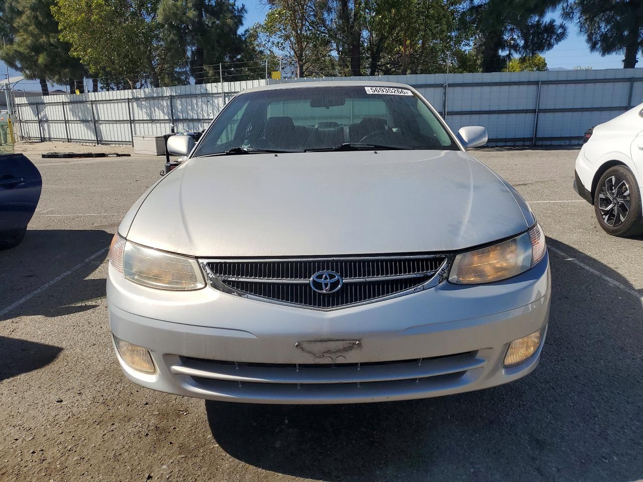 1999 Toyota Camry Solara Se V6 Silver vin: 2T1CF28P6XC219165
