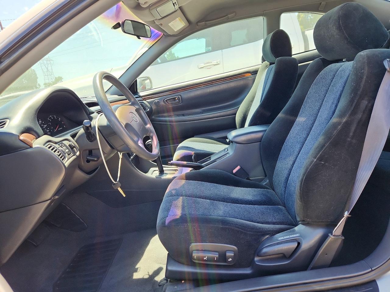 1999 Toyota Camry Solara Se V6 Silver vin: 2T1CF28P6XC219165