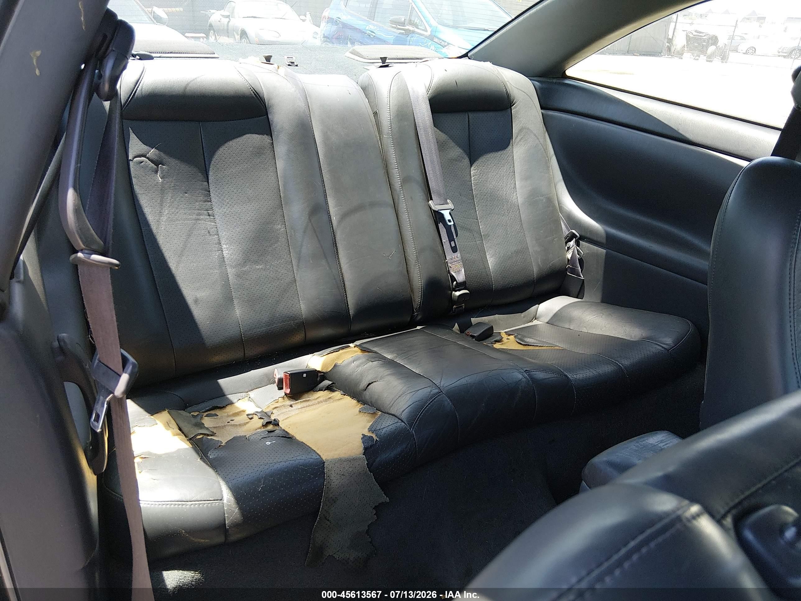 2001 Toyota Camry Solara Sle V6 Black vin: 2T1CF28P71C496561