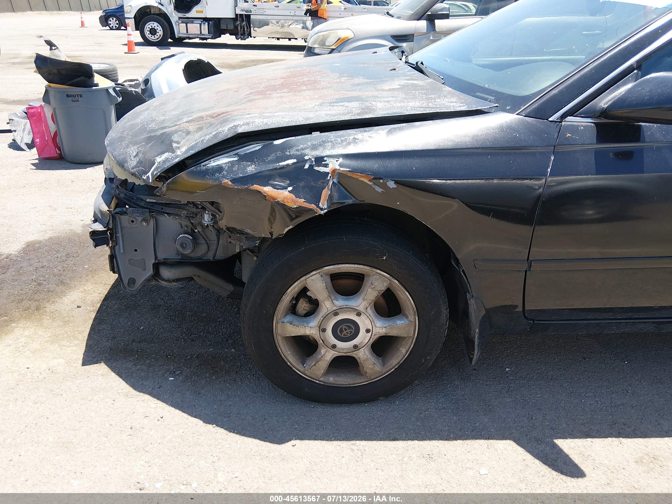 2001 Toyota Camry Solara Sle V6 Black vin: 2T1CF28P71C496561