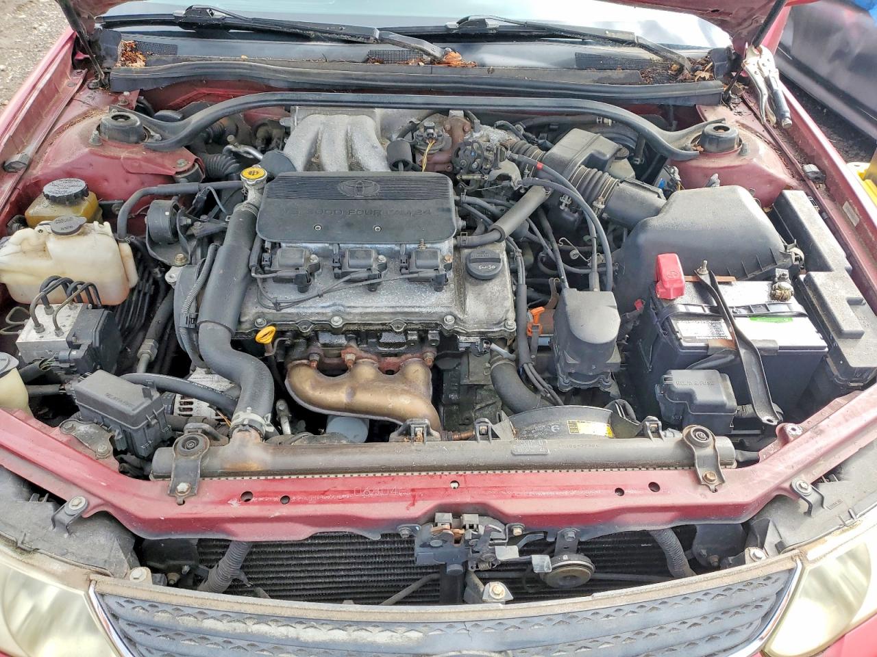 2002 Toyota Camry Solara Sle V6 Red vin: 2T1CF28P72C572121