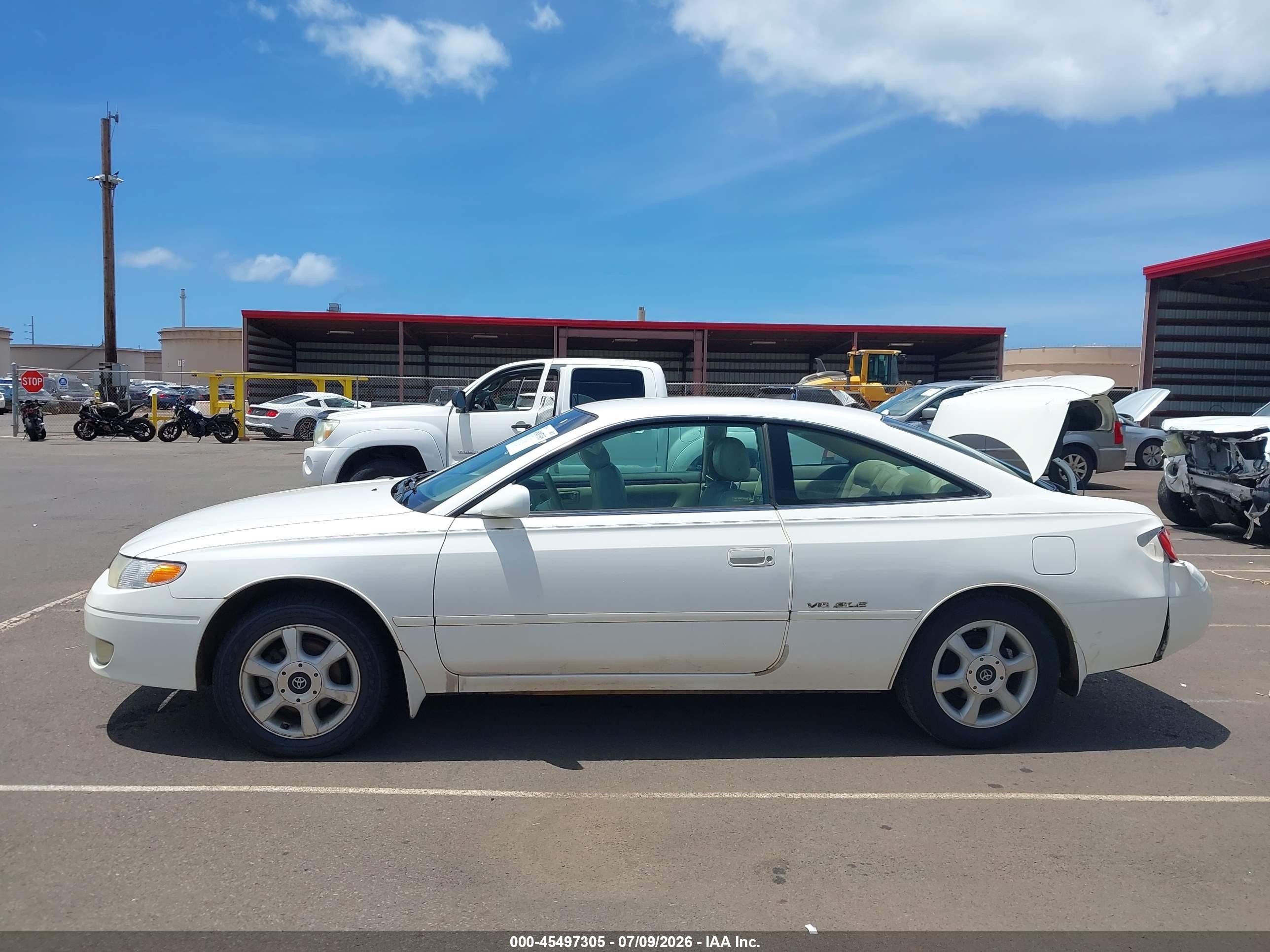 1999 Toyota Camry Solara Se V6 Белый vin: 2T1CF28P7XC232250