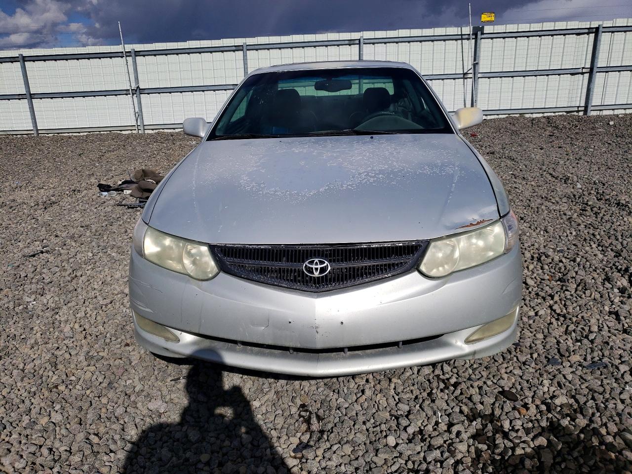 2000 Toyota Camry Solara Sle V6 Silver vin: 2T1CF28P7YC312004