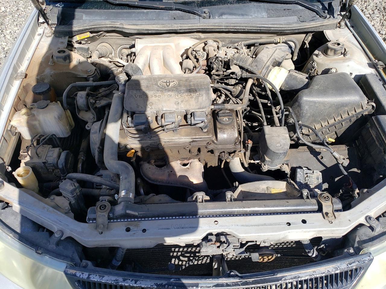 2000 Toyota Camry Solara Sle V6 Silver vin: 2T1CF28P7YC312004
