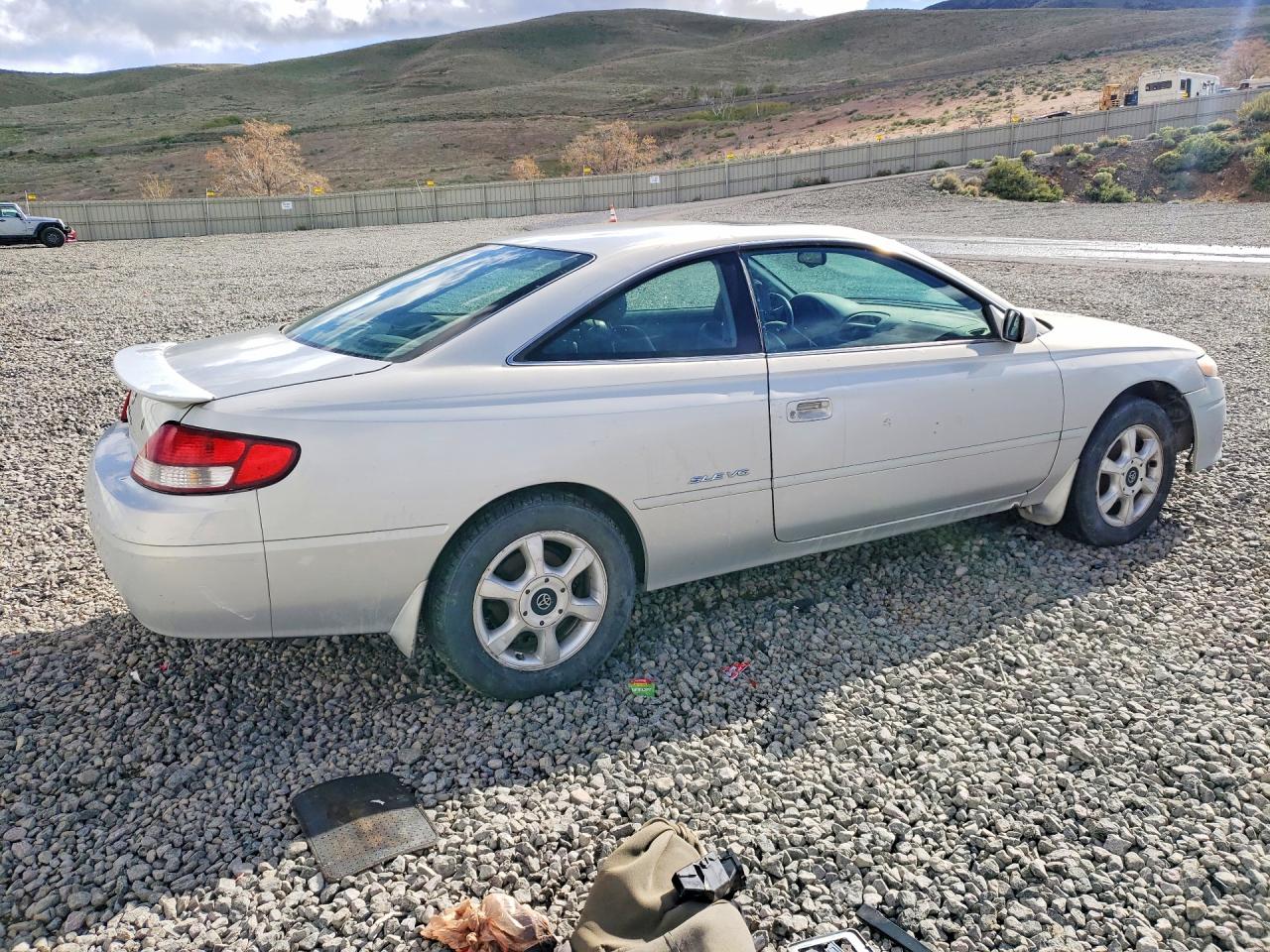 2000 Toyota Camry Solara Sle V6 Silver vin: 2T1CF28P7YC312004