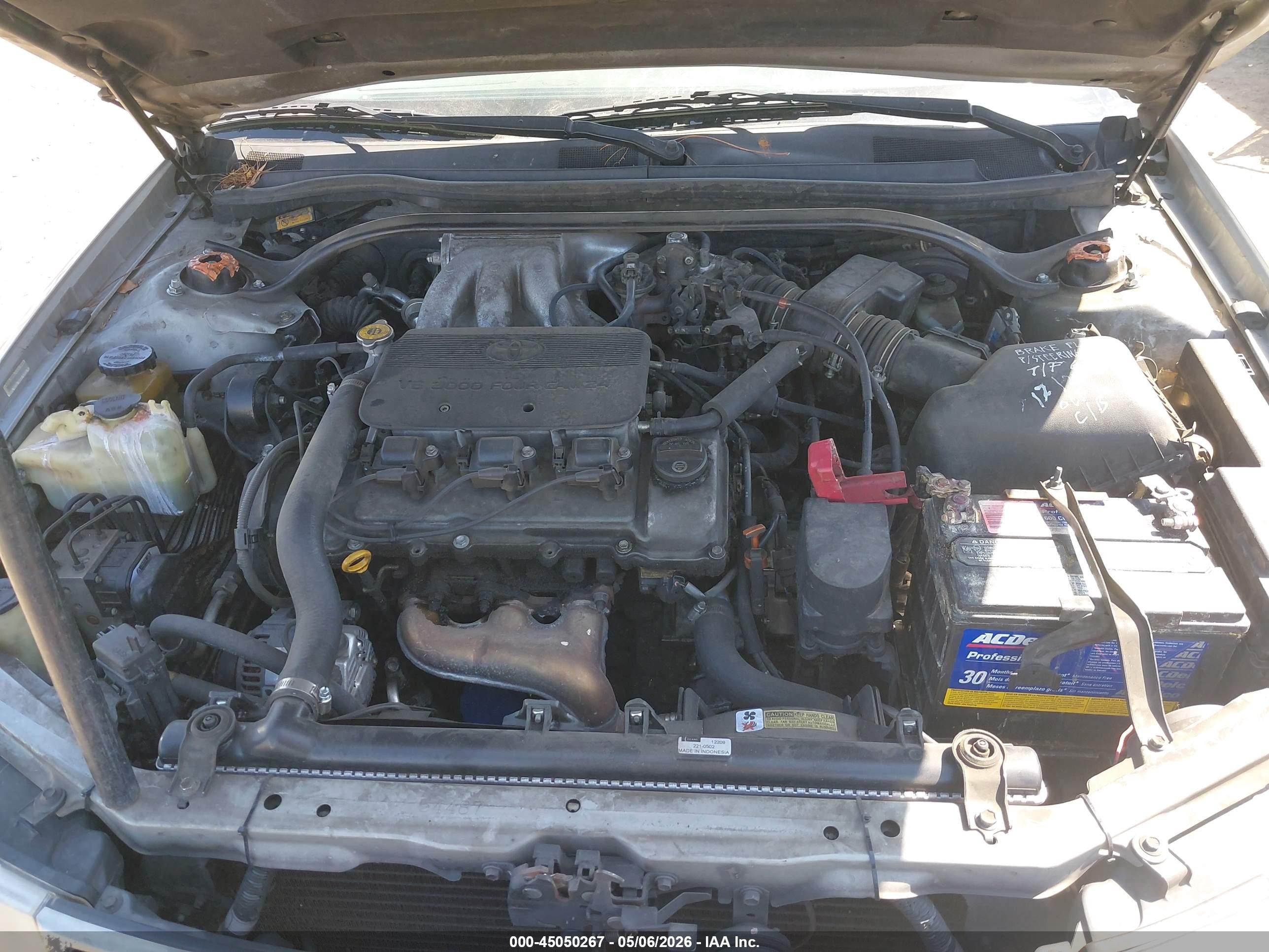 2000 Toyota Camry Solara Sle V6 Gray vin: 2T1CF28P7YC386782