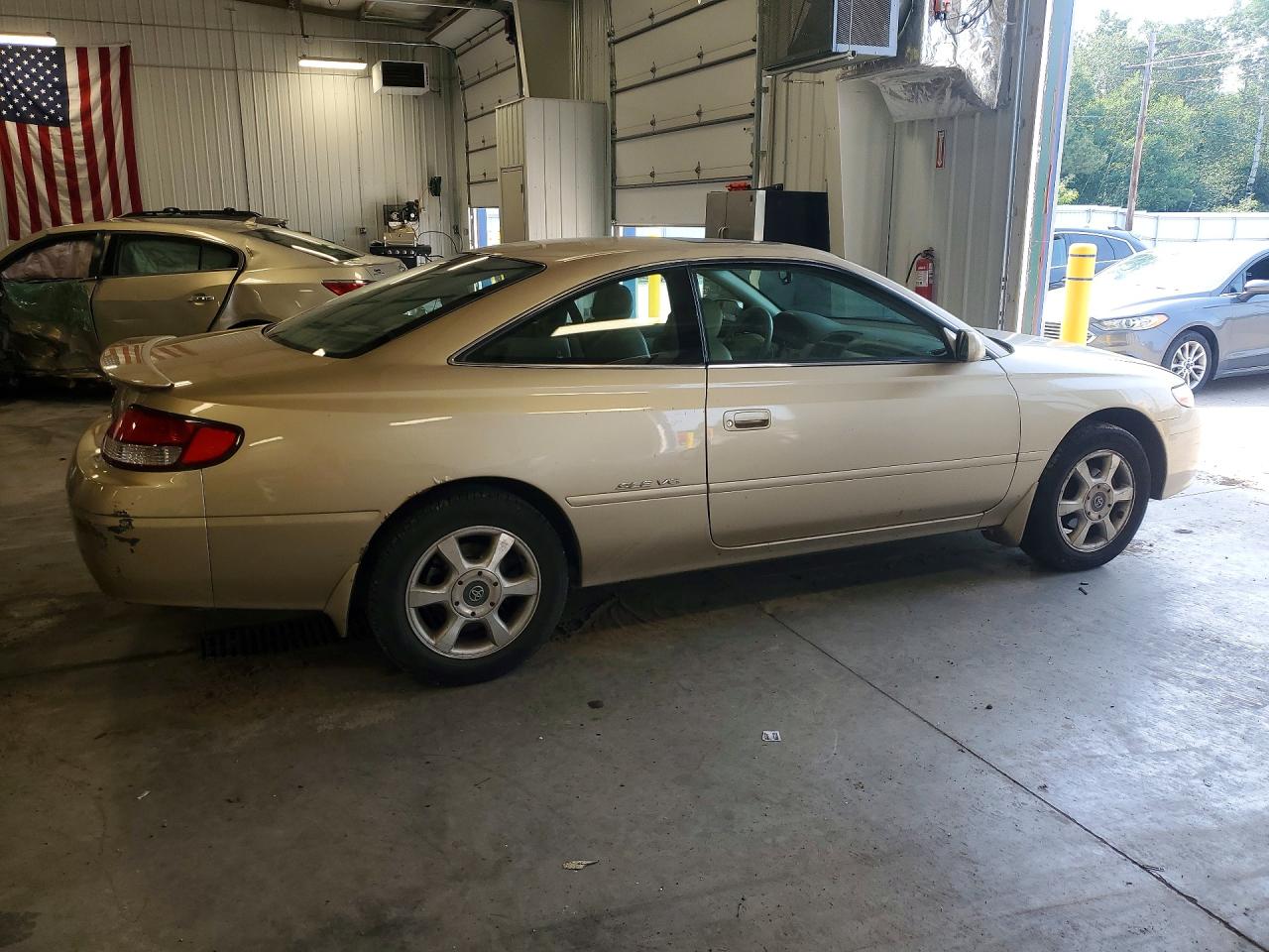 2001 Toyota Camry Solara Sle V6 Tan vin: 2T1CF28P91C540902