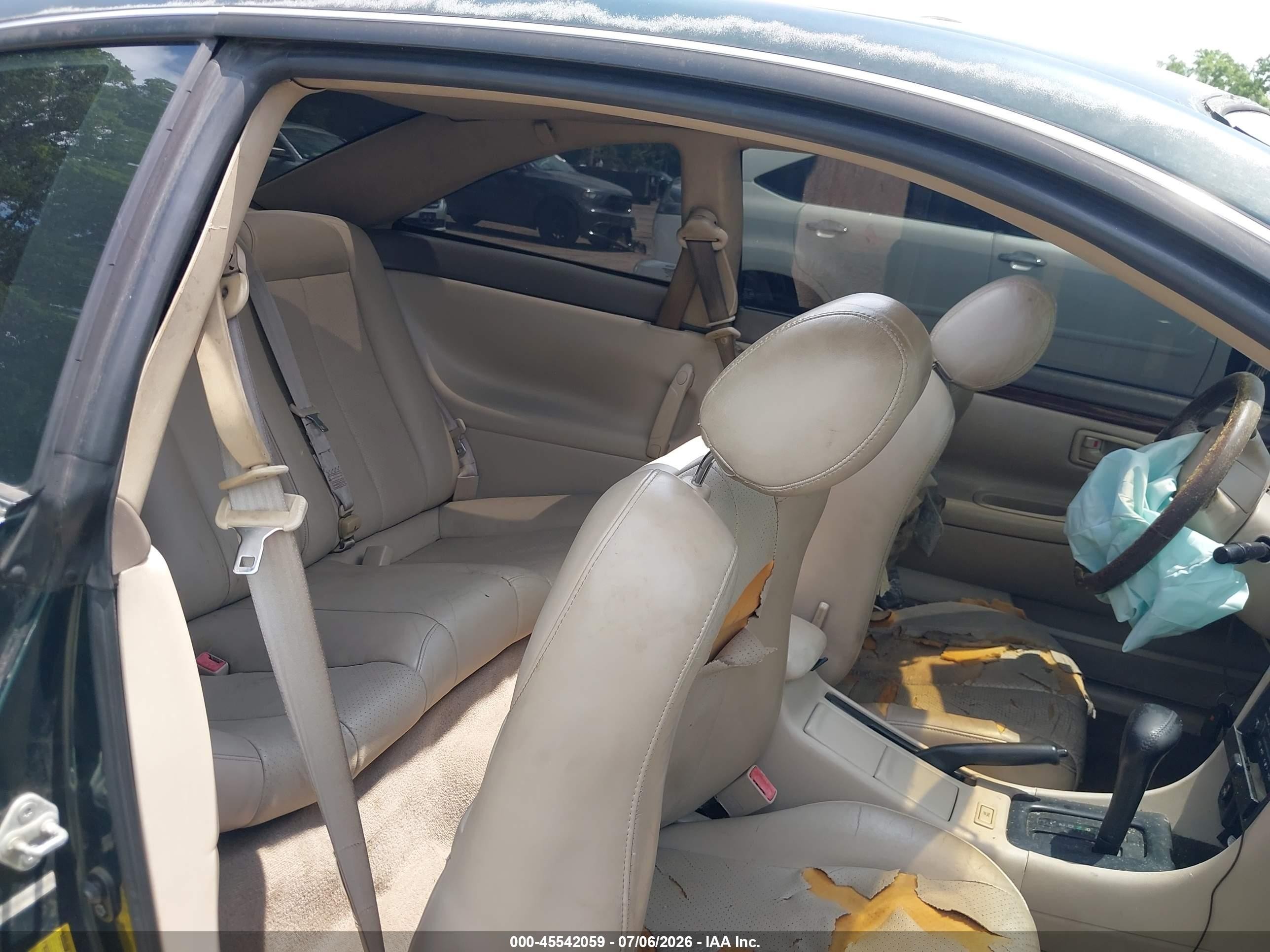2000 Toyota Camry Solara Sle V6 Зеленый vin: 2T1CF28P9YC295741