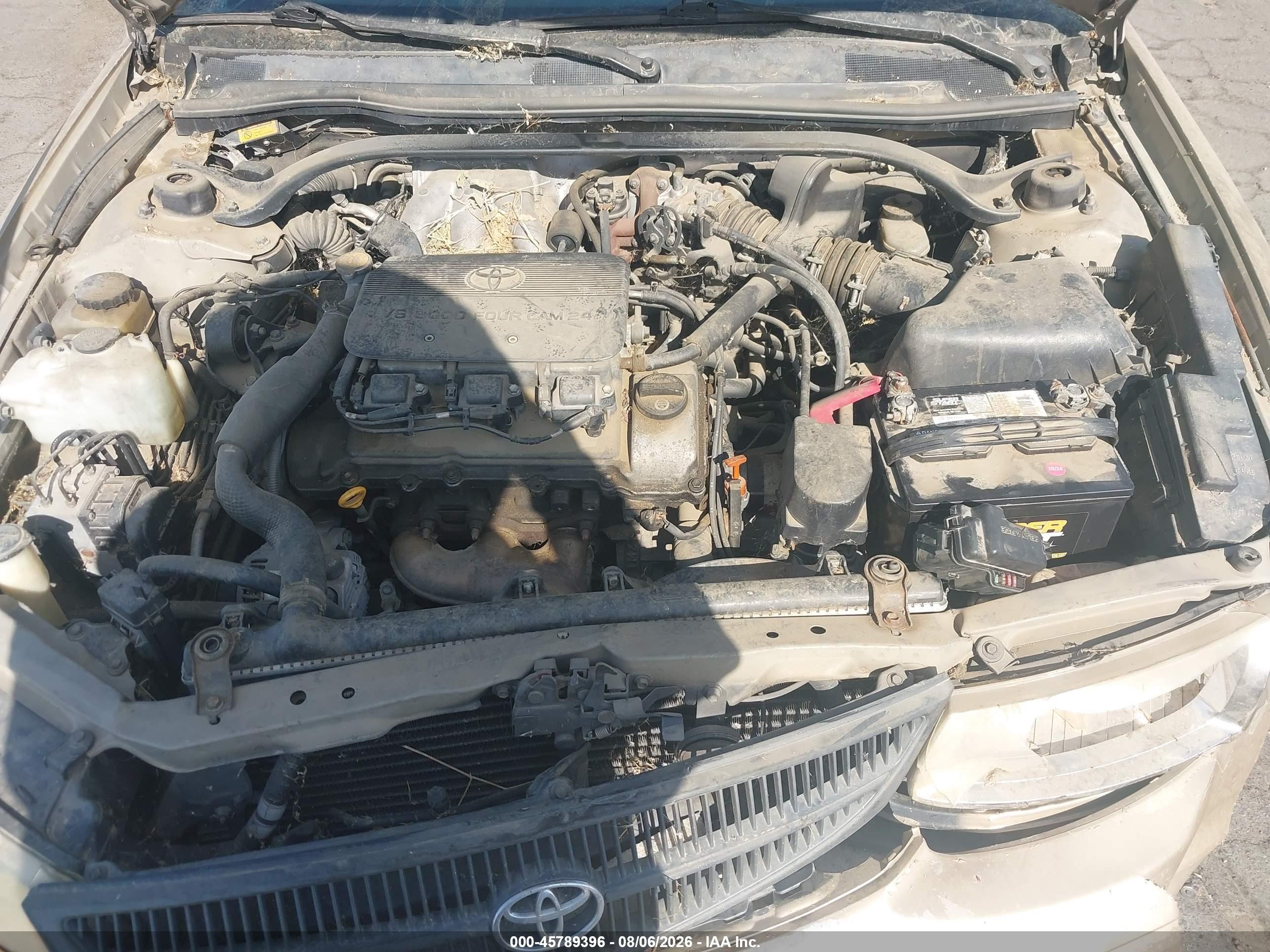 2000 Toyota Camry Solara Sle V6 Золотой vin: 2T1CF28PXYC320758