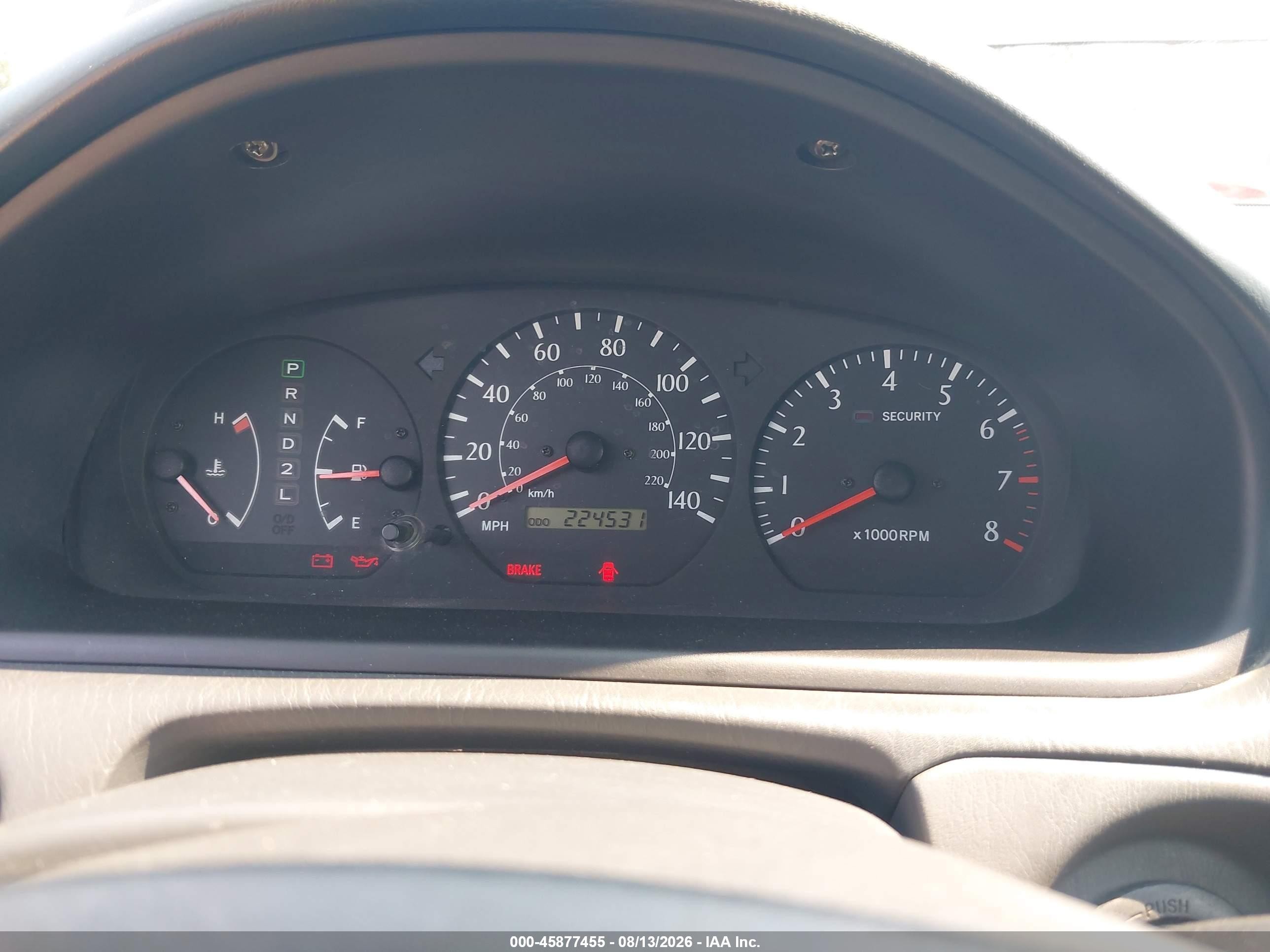 2000 Toyota Camry Solara Sle V6 Green vin: 2T1CF28PXYC390907