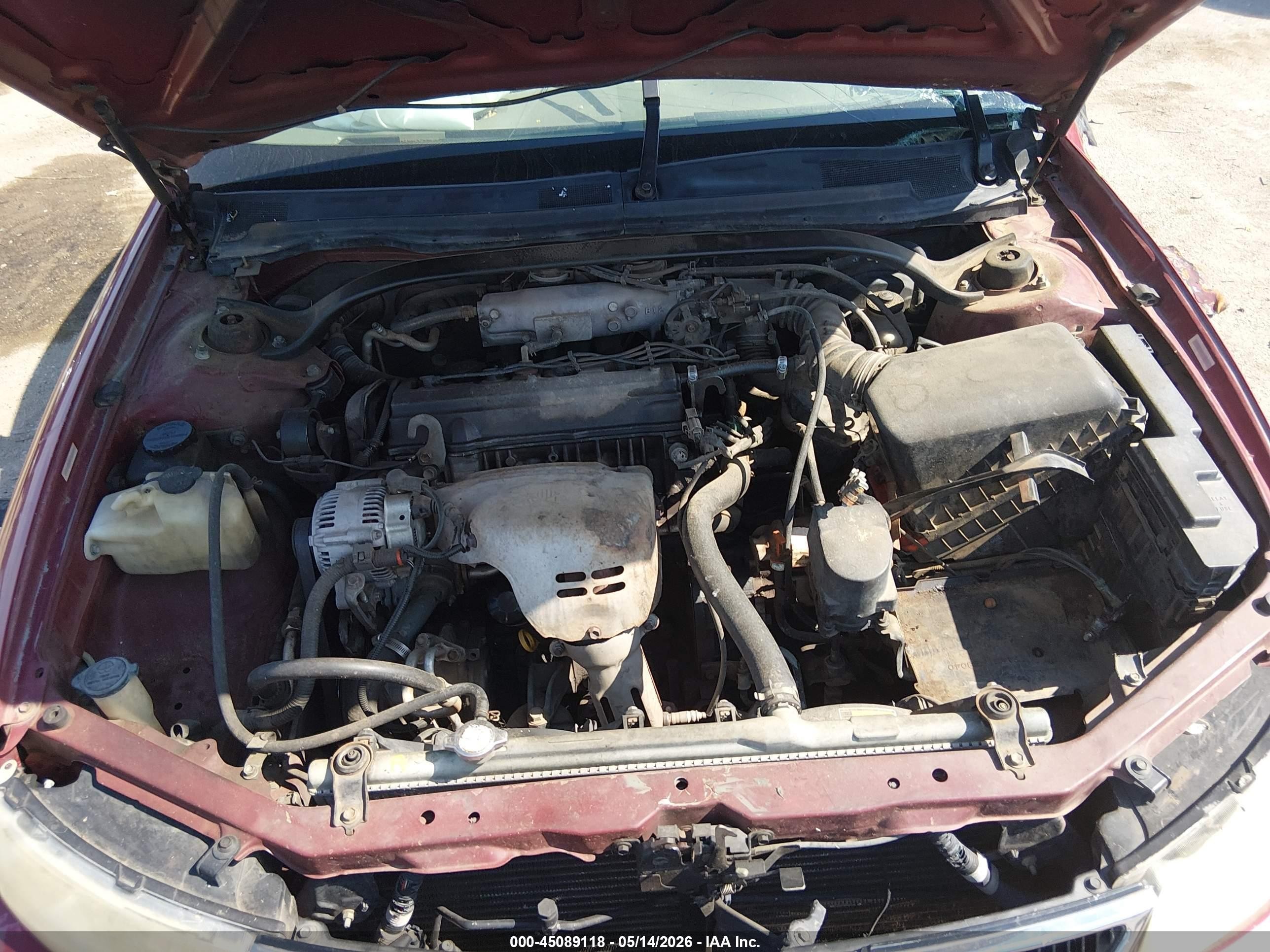 2000 Toyota Camry Solara Se Красный vin: 2T1CG22P0YC361082