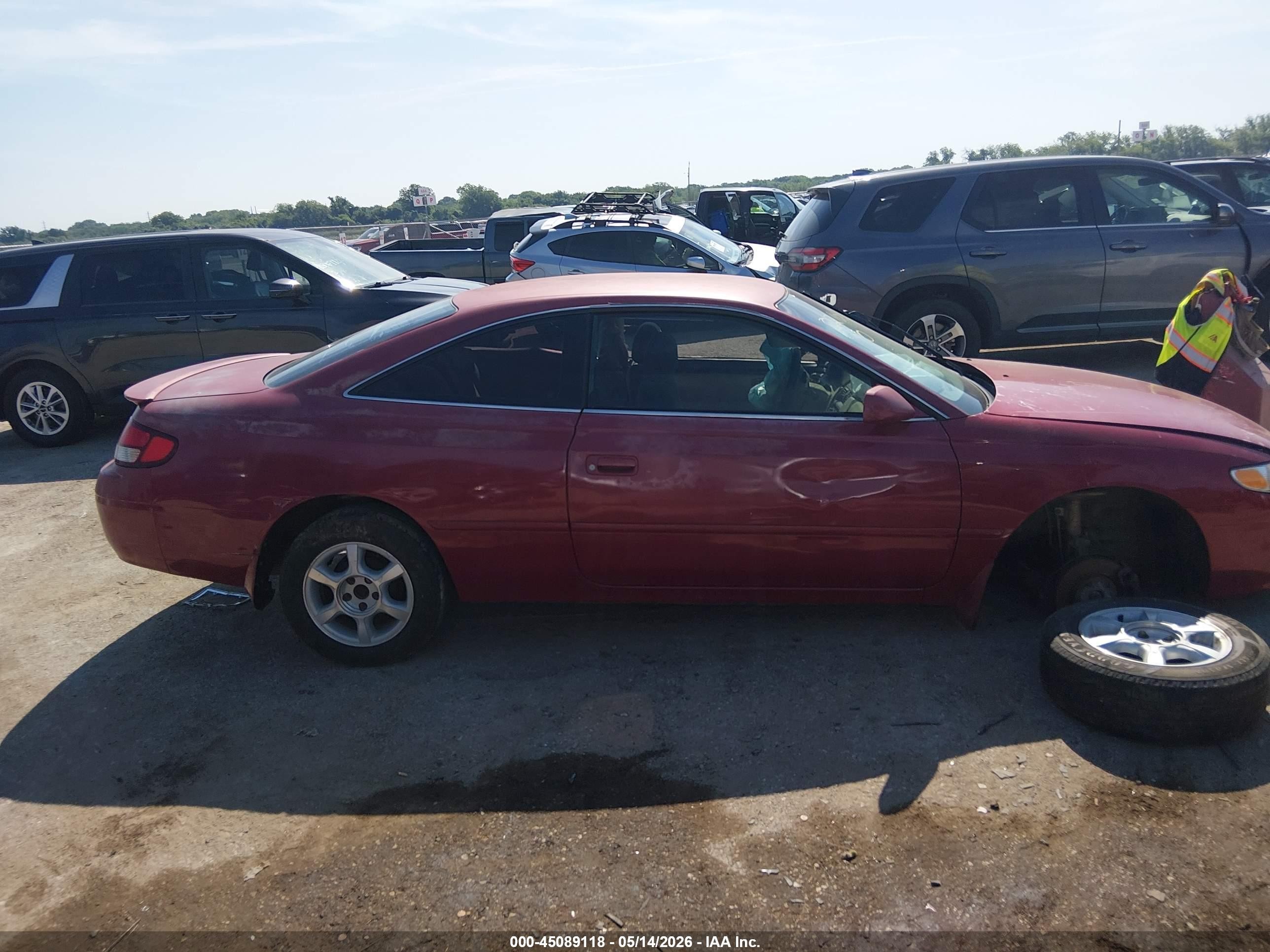 2000 Toyota Camry Solara Se Красный vin: 2T1CG22P0YC361082