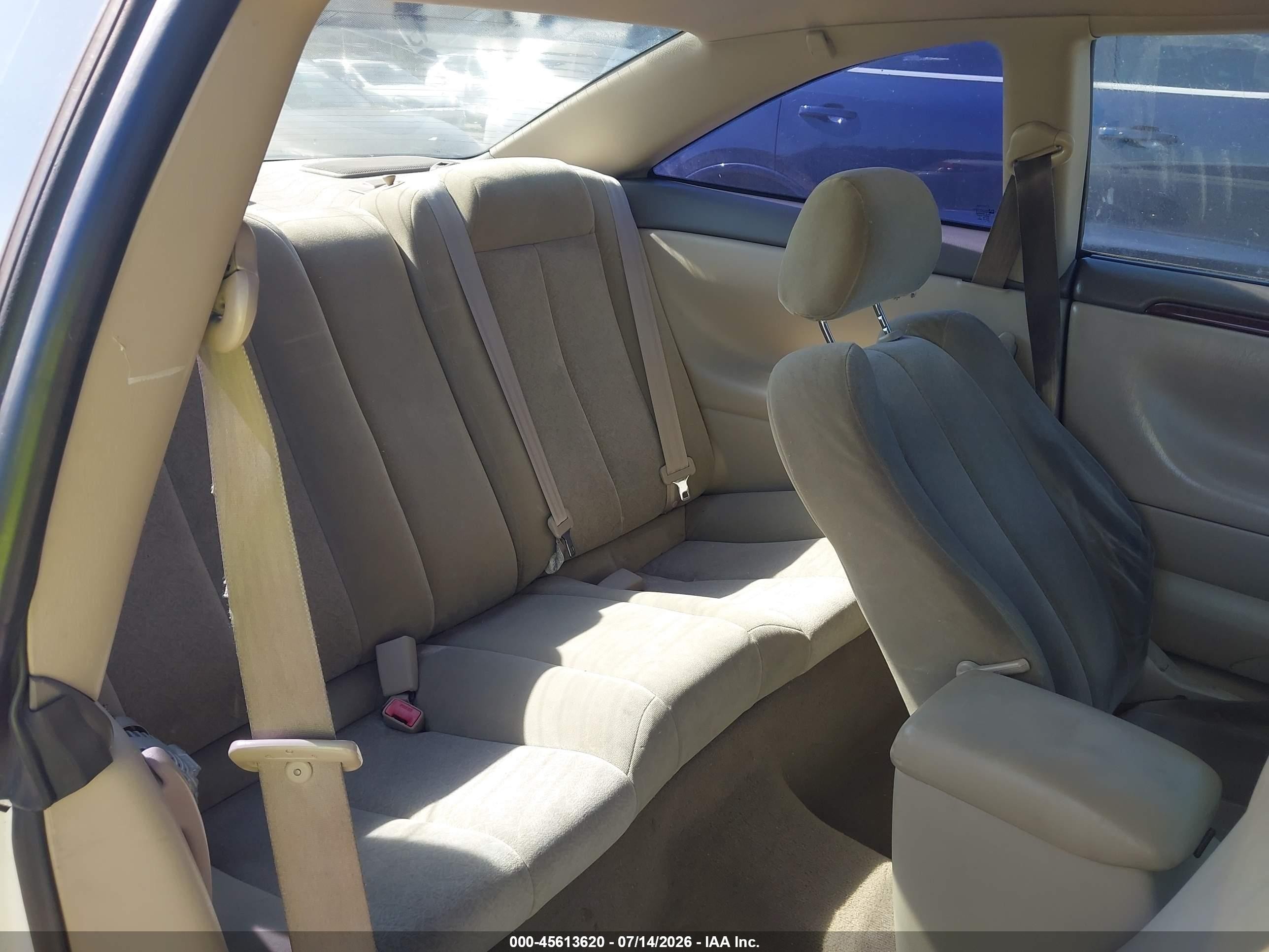 2000 Toyota Camry Solara Se White vin: 2T1CG22P0YC380344