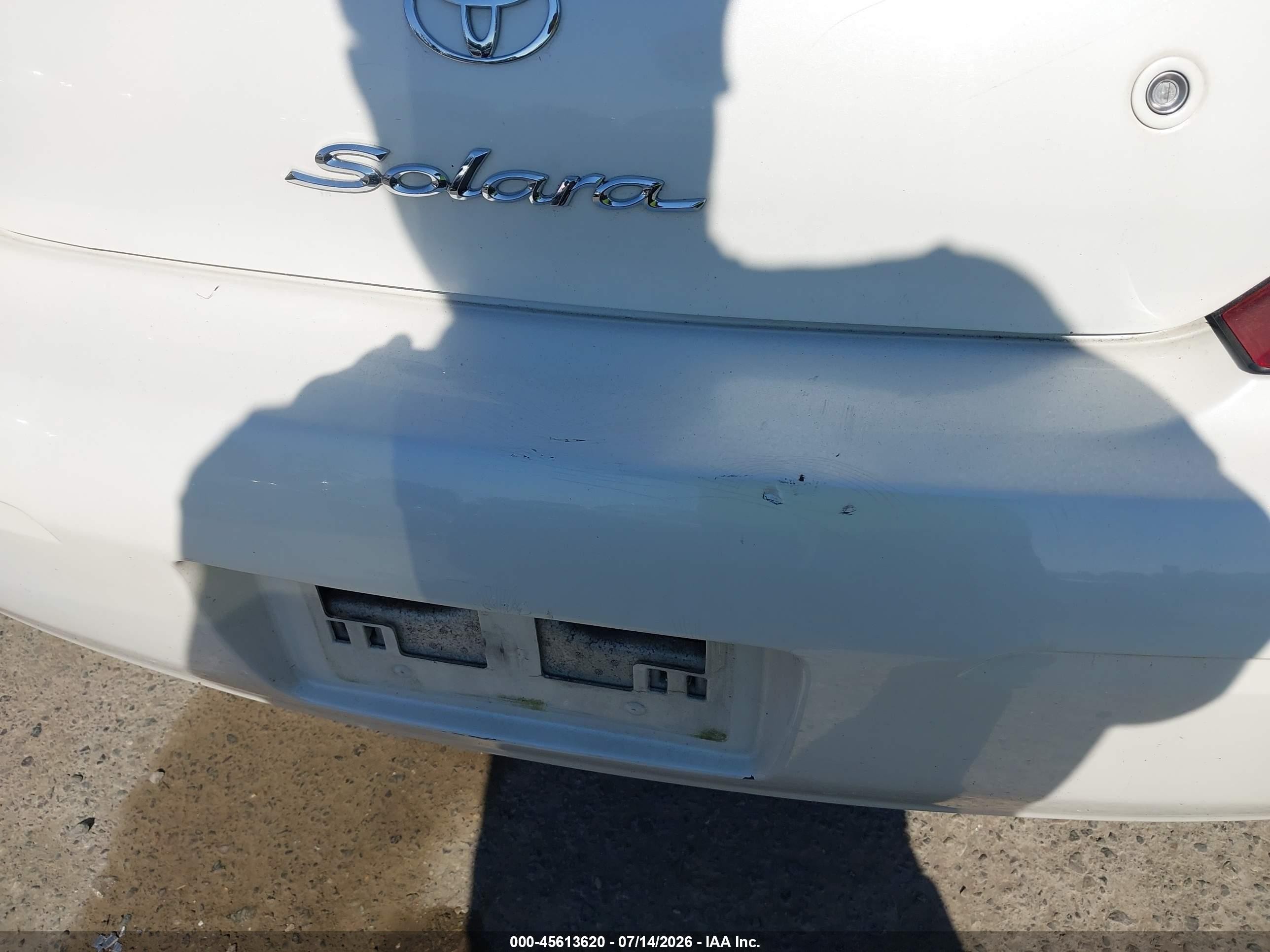 2000 Toyota Camry Solara Se White vin: 2T1CG22P0YC380344