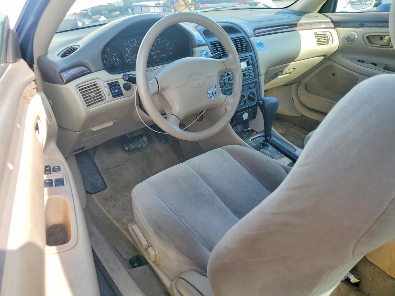 2001 Toyota Camry Solara Se Белый vin: 2T1CG22P21C474781