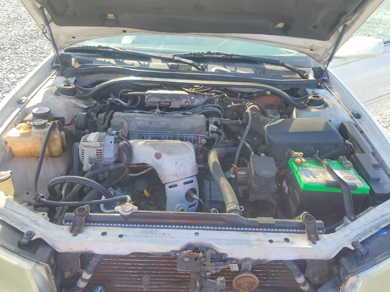 2001 Toyota Camry Solara Se Белый vin: 2T1CG22P21C474781