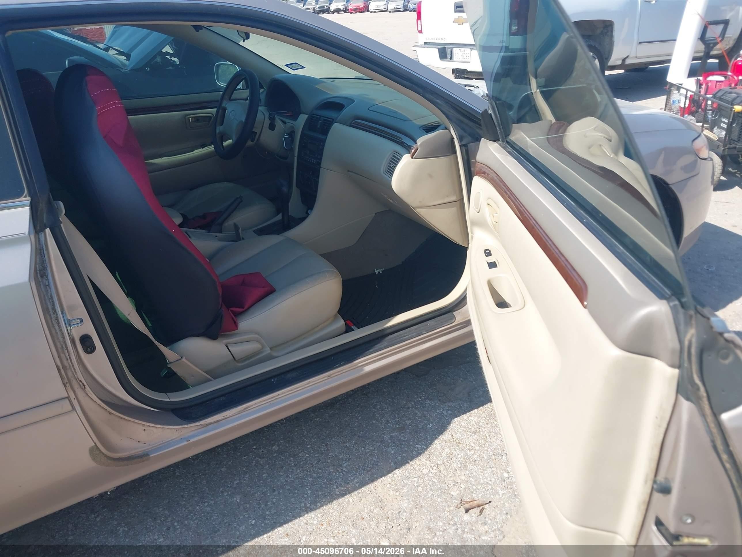 1999 Toyota Camry Solara Se Gold vin: 2T1CG22P2XC259507