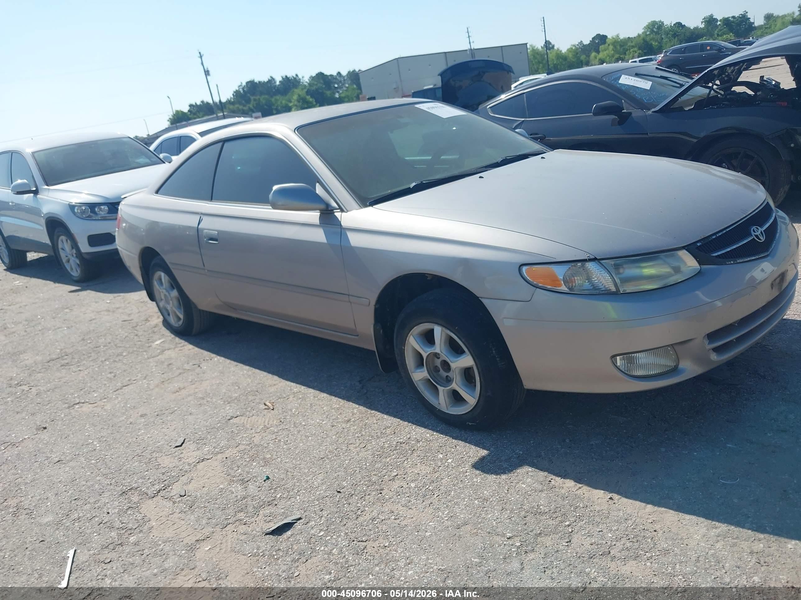1999 Toyota Camry Solara Se Gold vin: 2T1CG22P2XC259507
