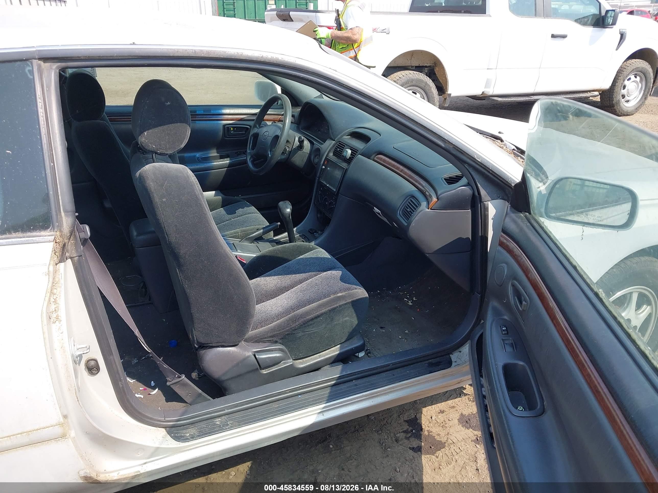 2000 Toyota Camry Solara Se Gray vin: 2T1CG22P2YC333011