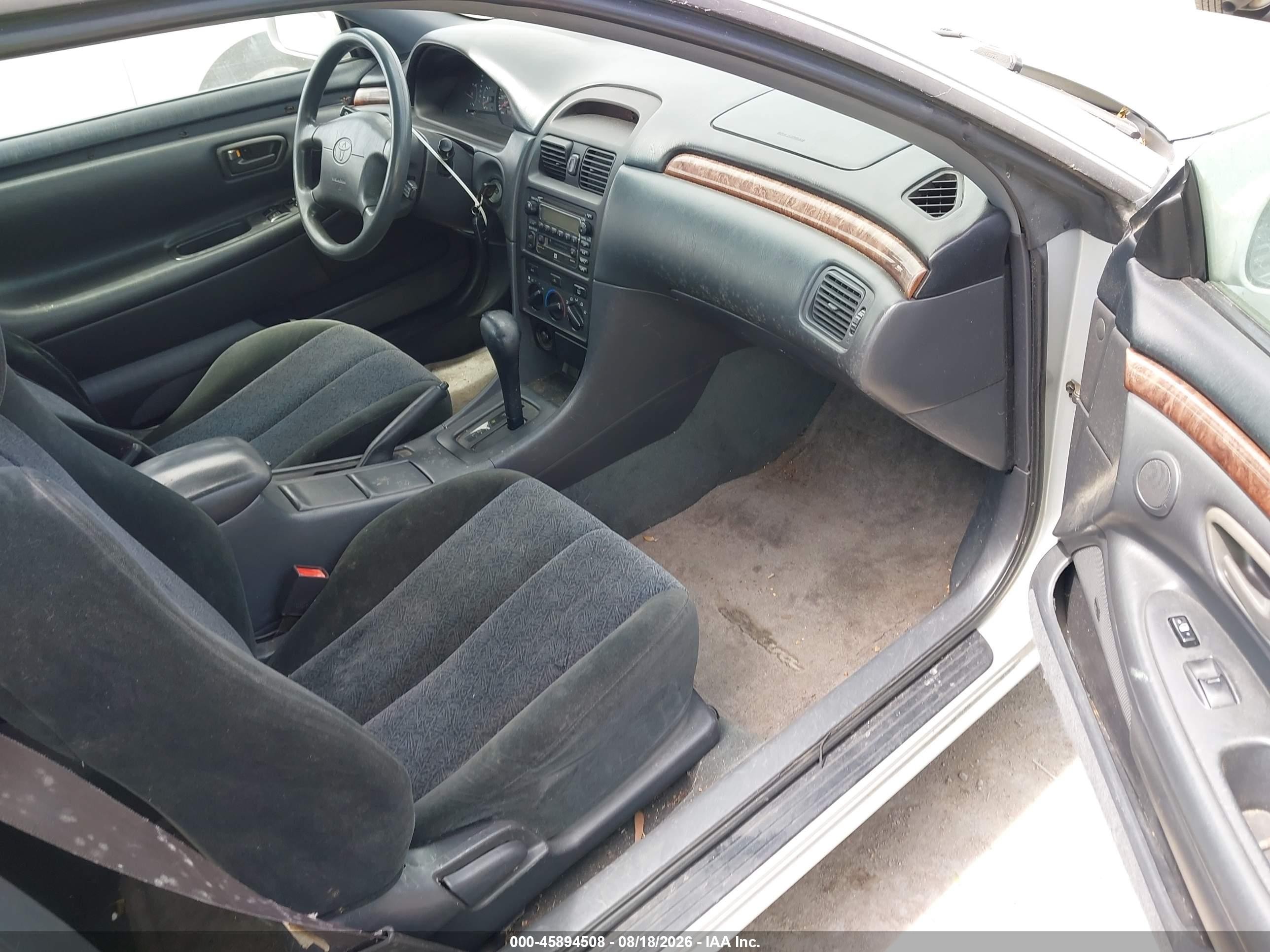 2001 Toyota Camry Solara Se Серебряный vin: 2T1CG22P31C520523