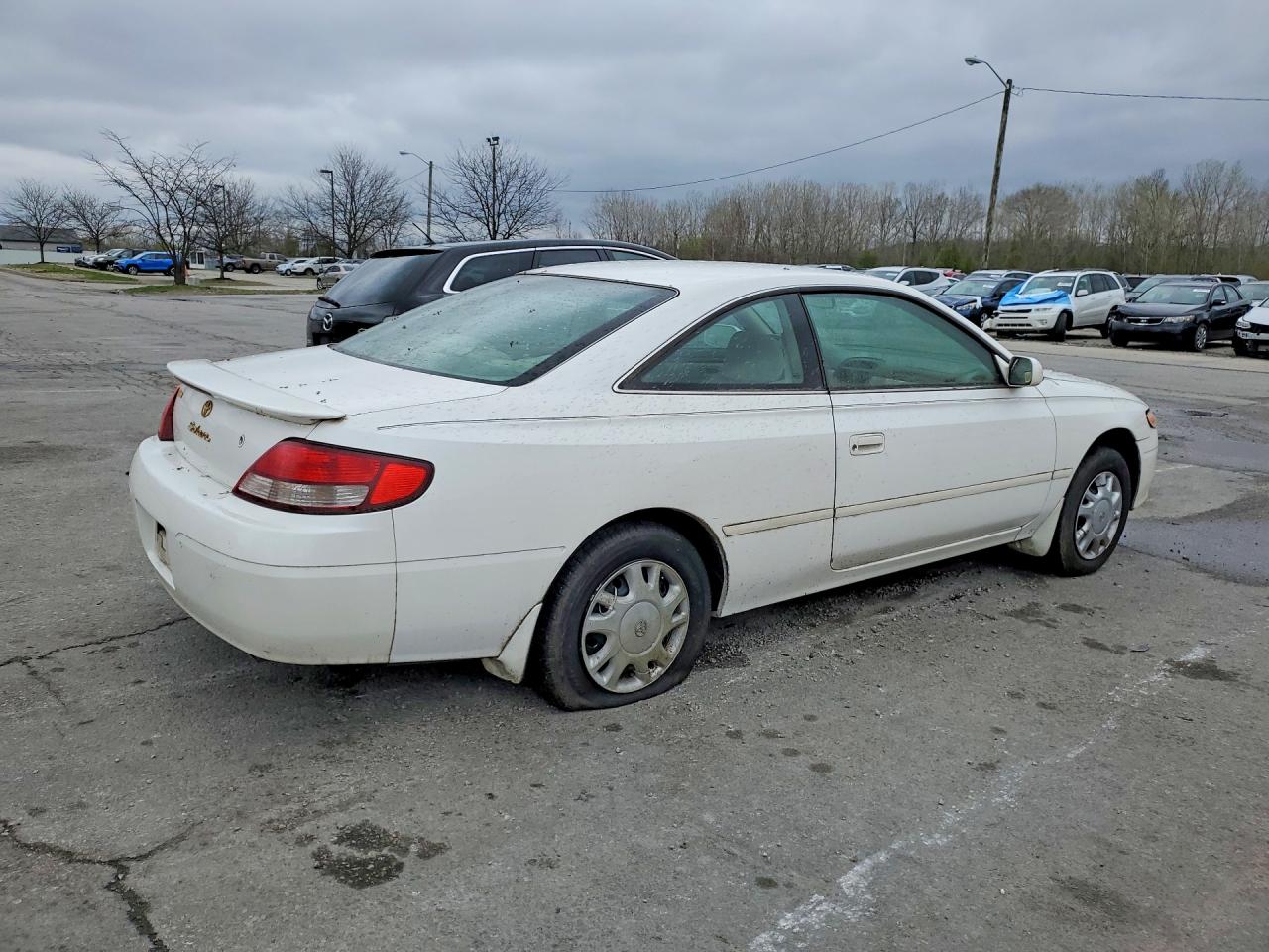 1999 Toyota Camry Solara Se Белый vin: 2T1CG22P4XC229523