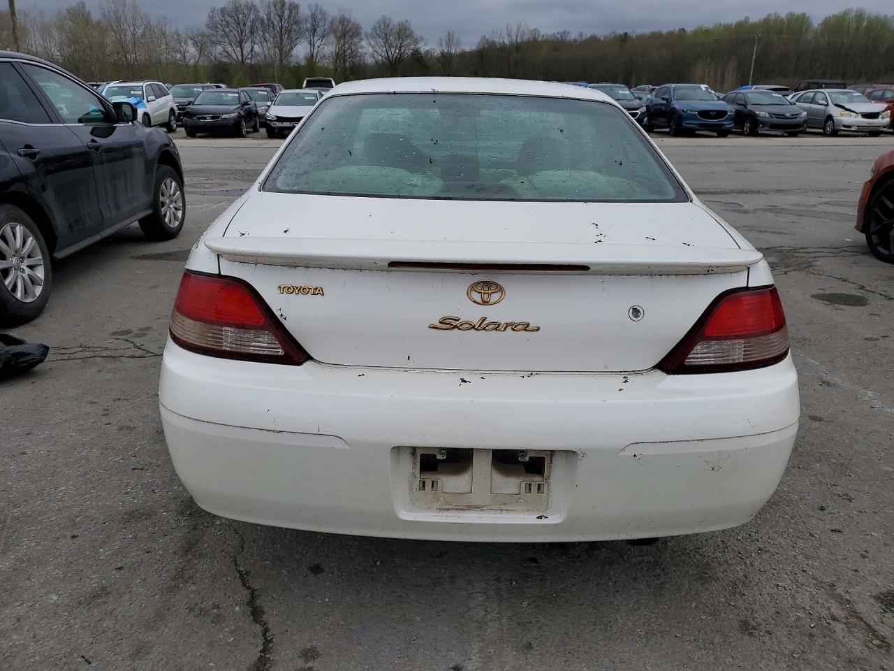 1999 Toyota Camry Solara Se Белый vin: 2T1CG22P4XC229523