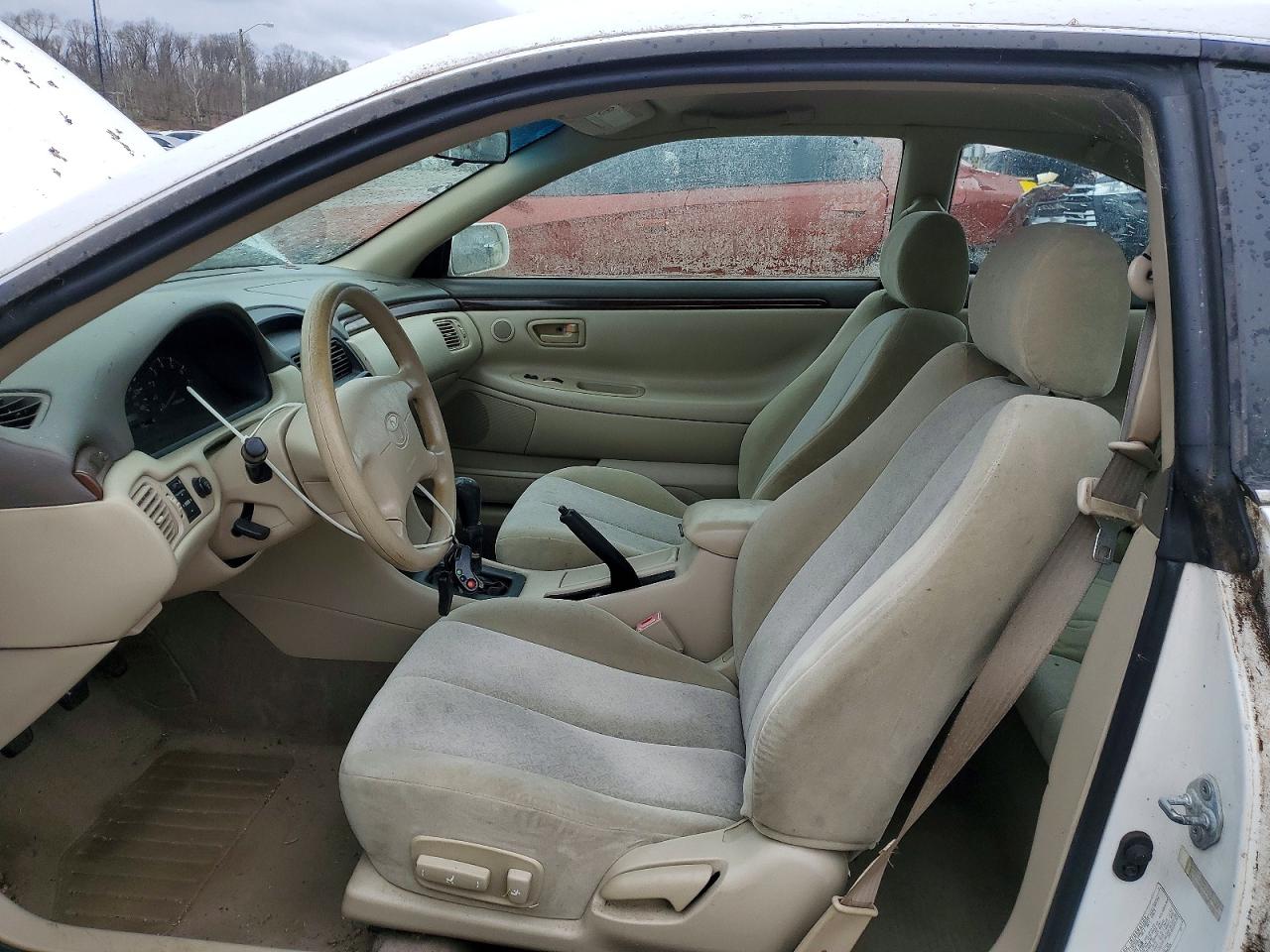 1999 Toyota Camry Solara Se Белый vin: 2T1CG22P4XC229523