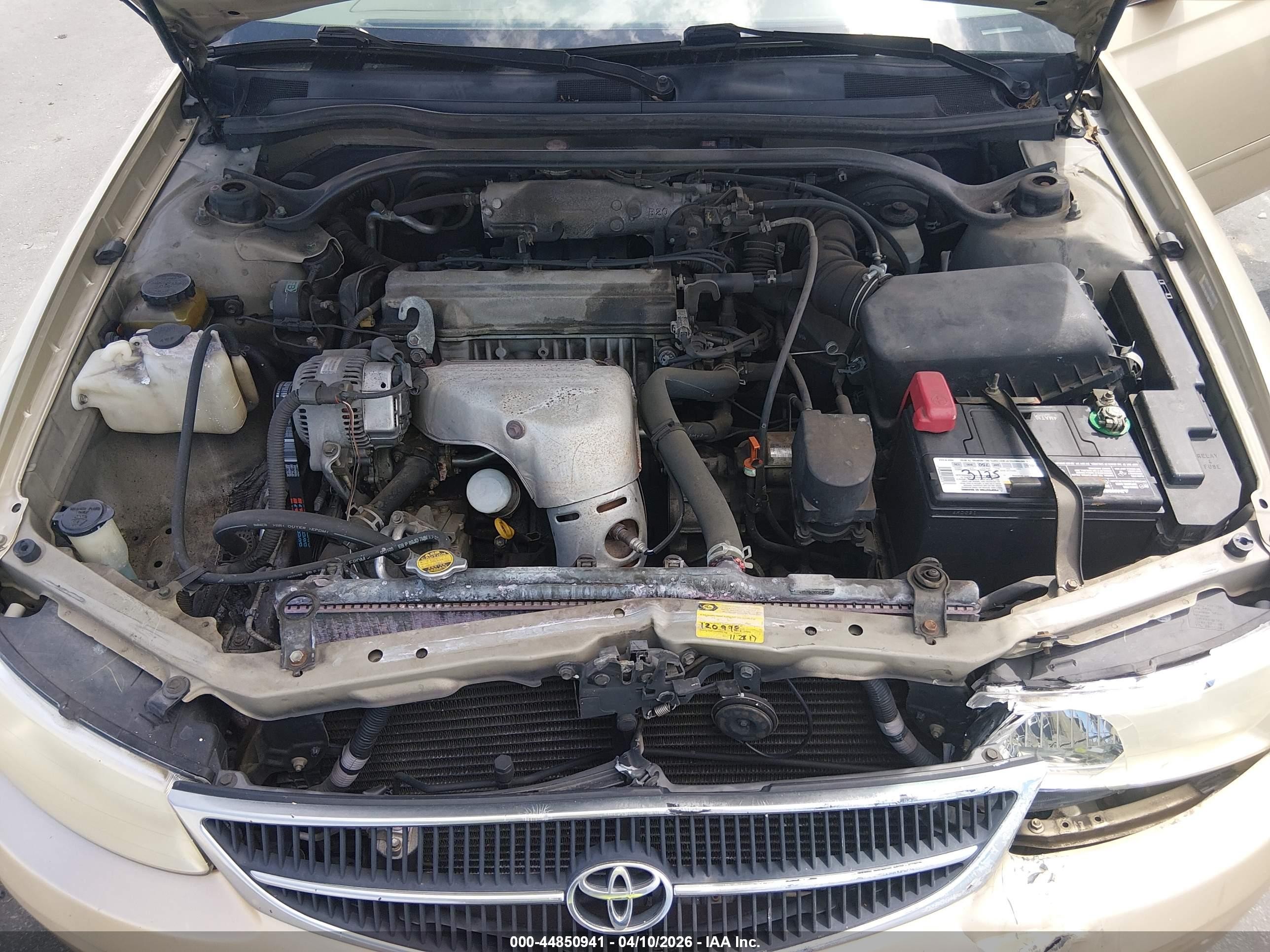 2000 Toyota Camry Solara Se Gold vin: 2T1CG22P4YC404905