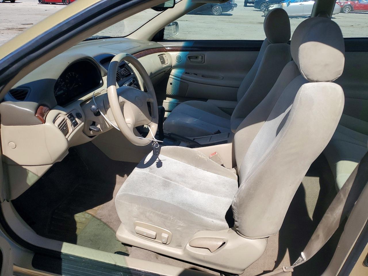 2000 Toyota Camry Solara Se Gold vin: 2T1CG22P4YC406220