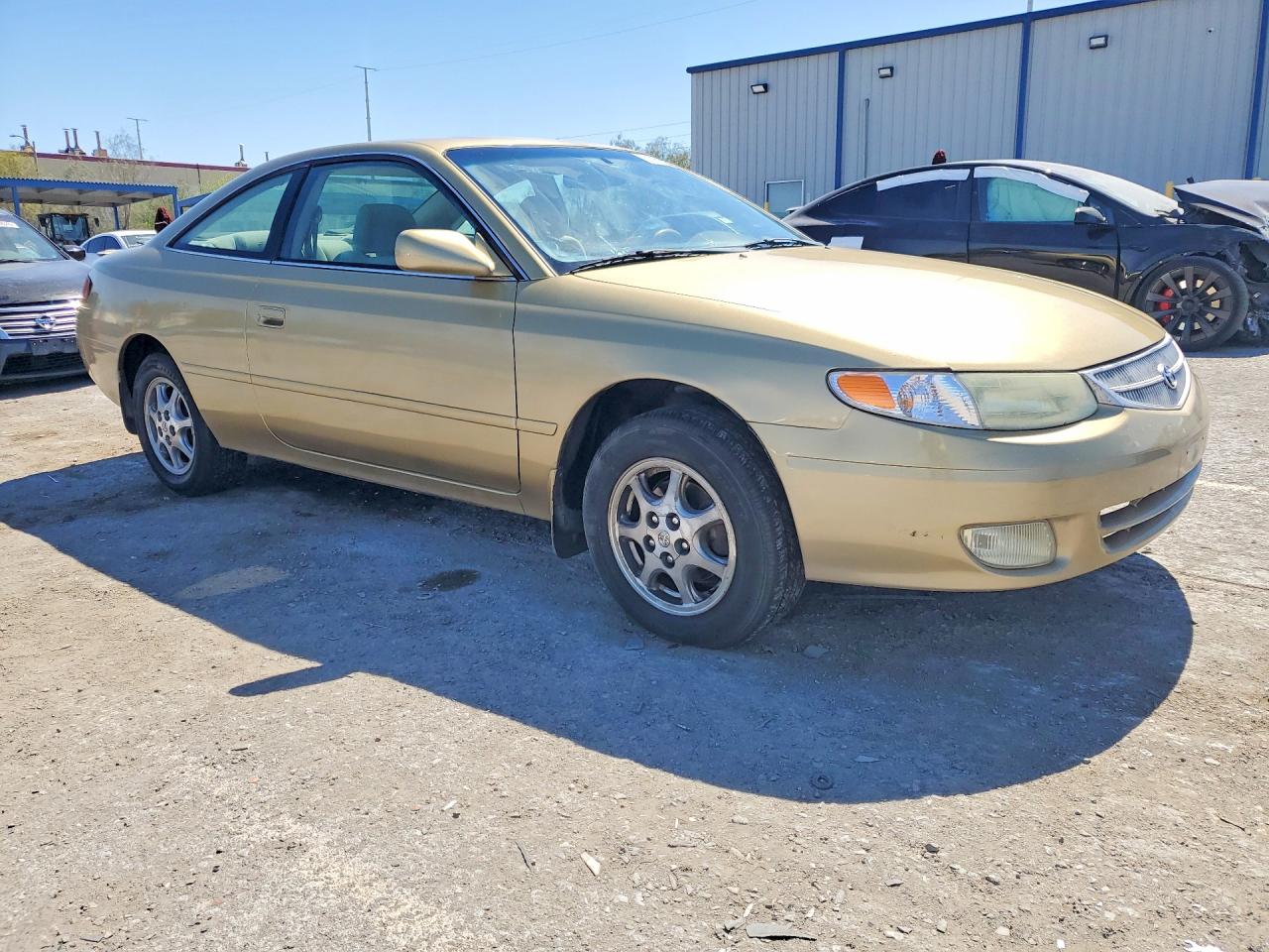 2000 Toyota Camry Solara Se Gold vin: 2T1CG22P4YC406220