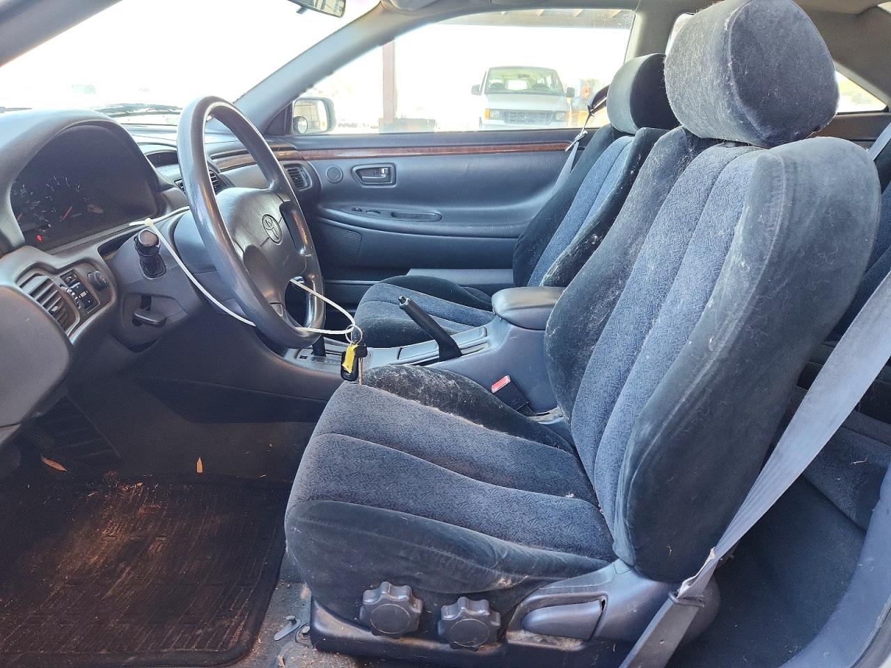 2001 Toyota Camry Solara Se Silver vin: 2T1CG22P61C475786