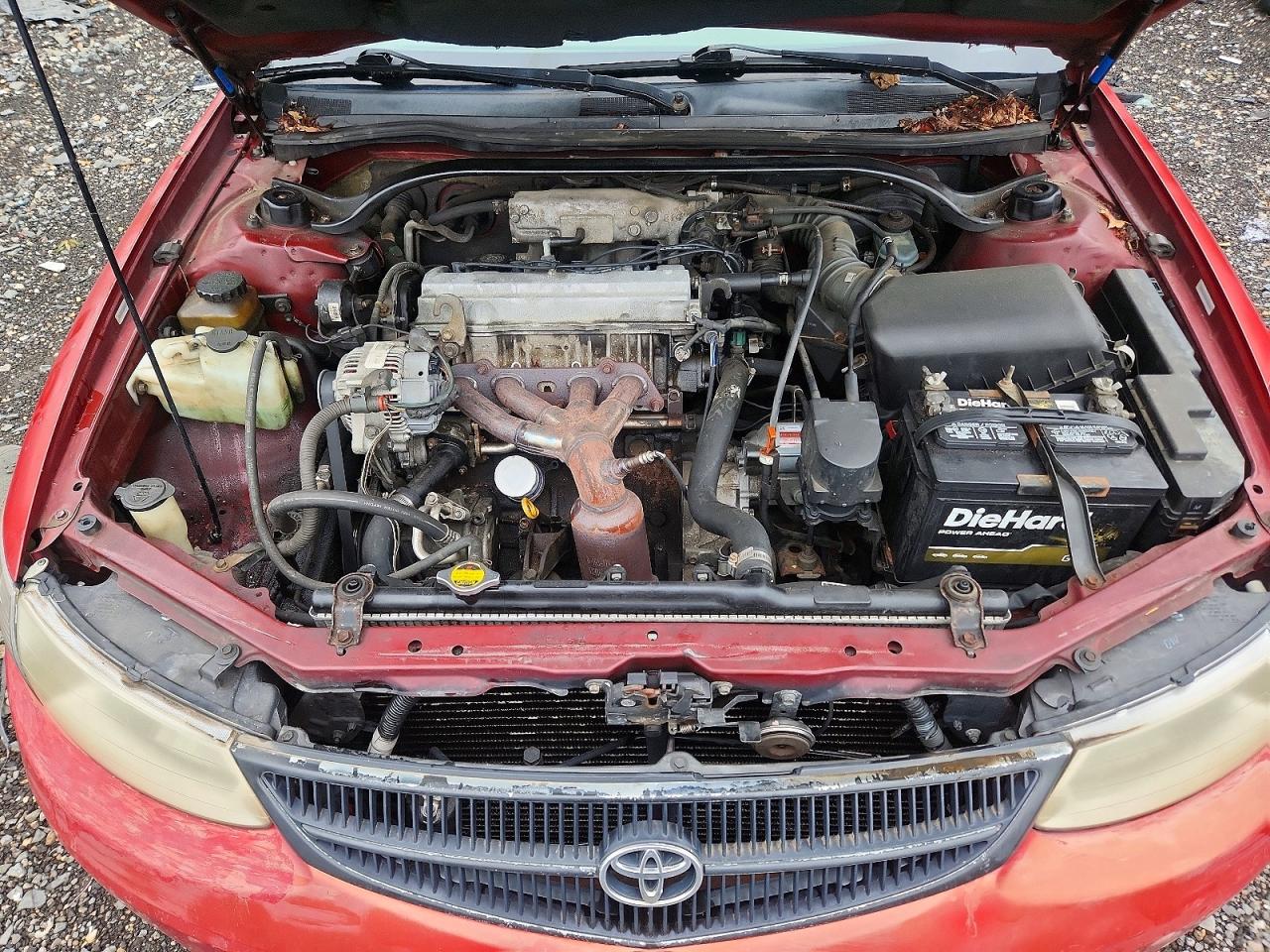 2000 Toyota Camry Solara Se Red vin: 2T1CG22P9YC262826
