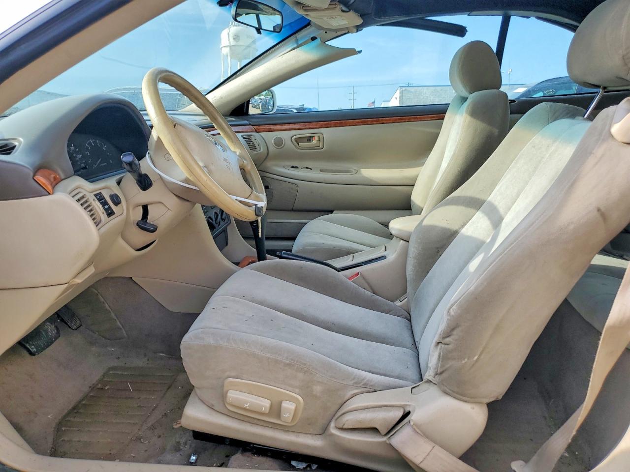 2003 Toyota Camry Solara Se White vin: 2T1FE22P83C025224