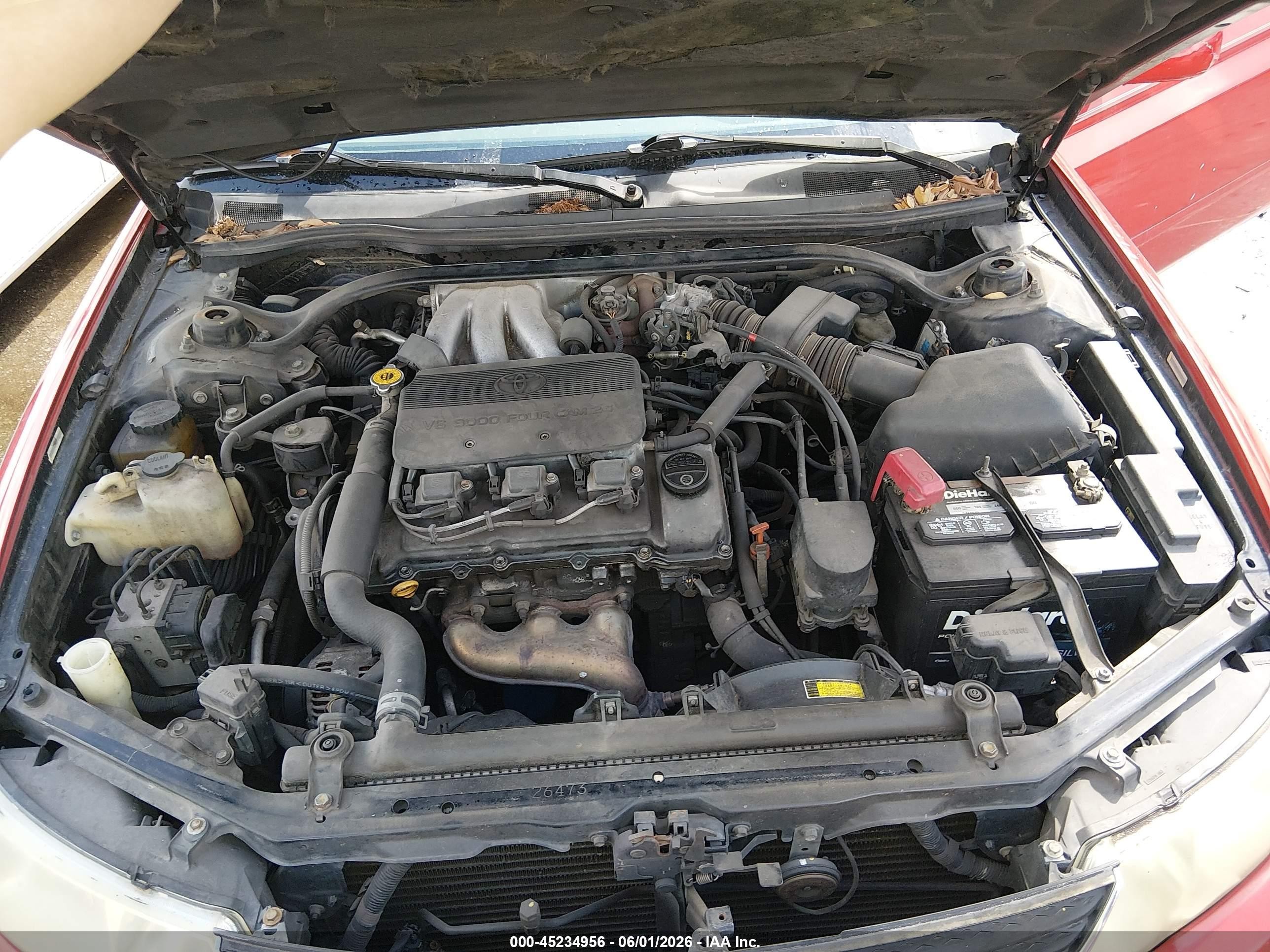 2002 Toyota Camry Solara Sle V6 Красный vin: 2T1FF22P22C599331