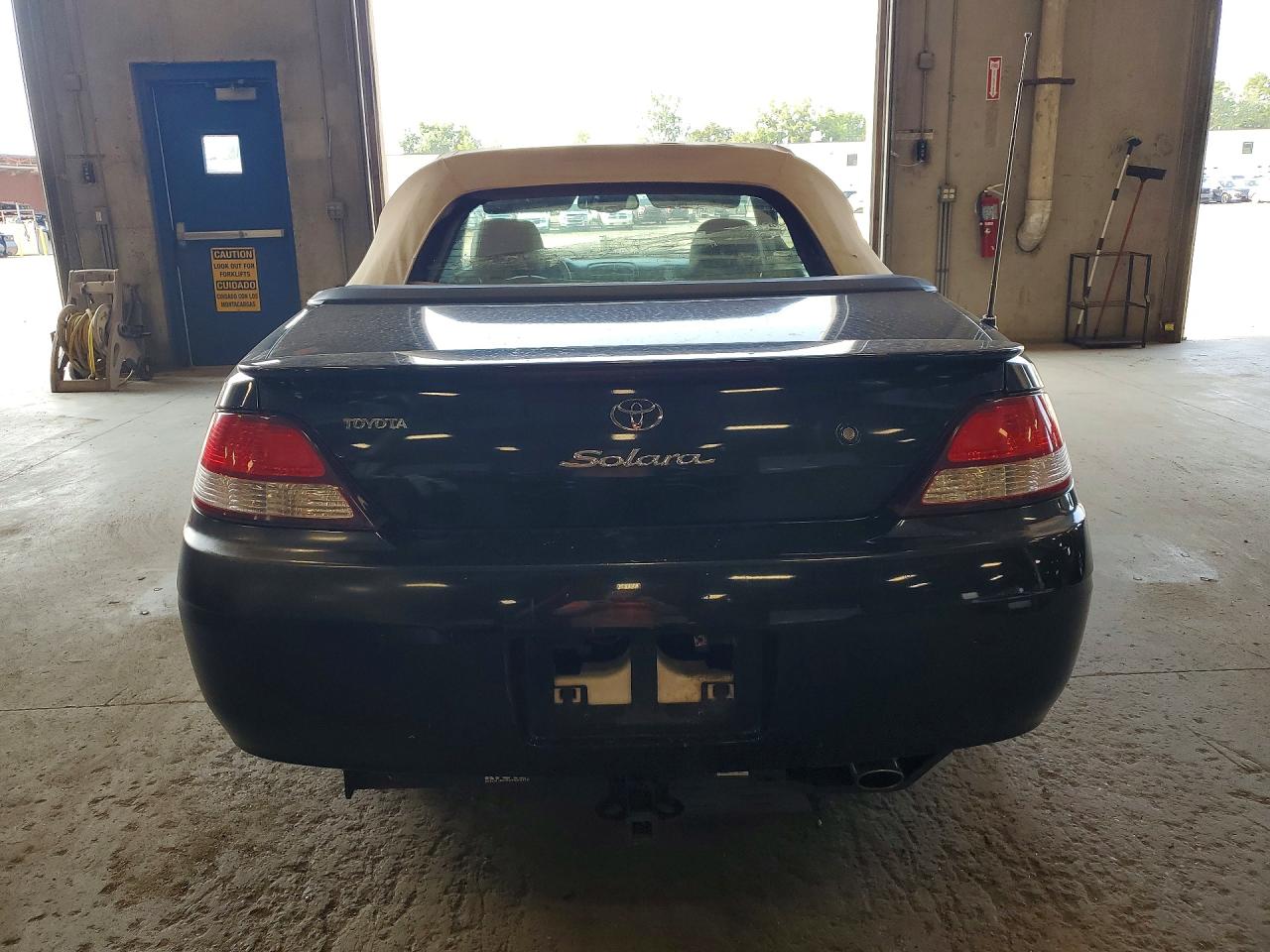 2001 Toyota Camry Solara Sle V6 Black vin: 2T1FF28P01C487262
