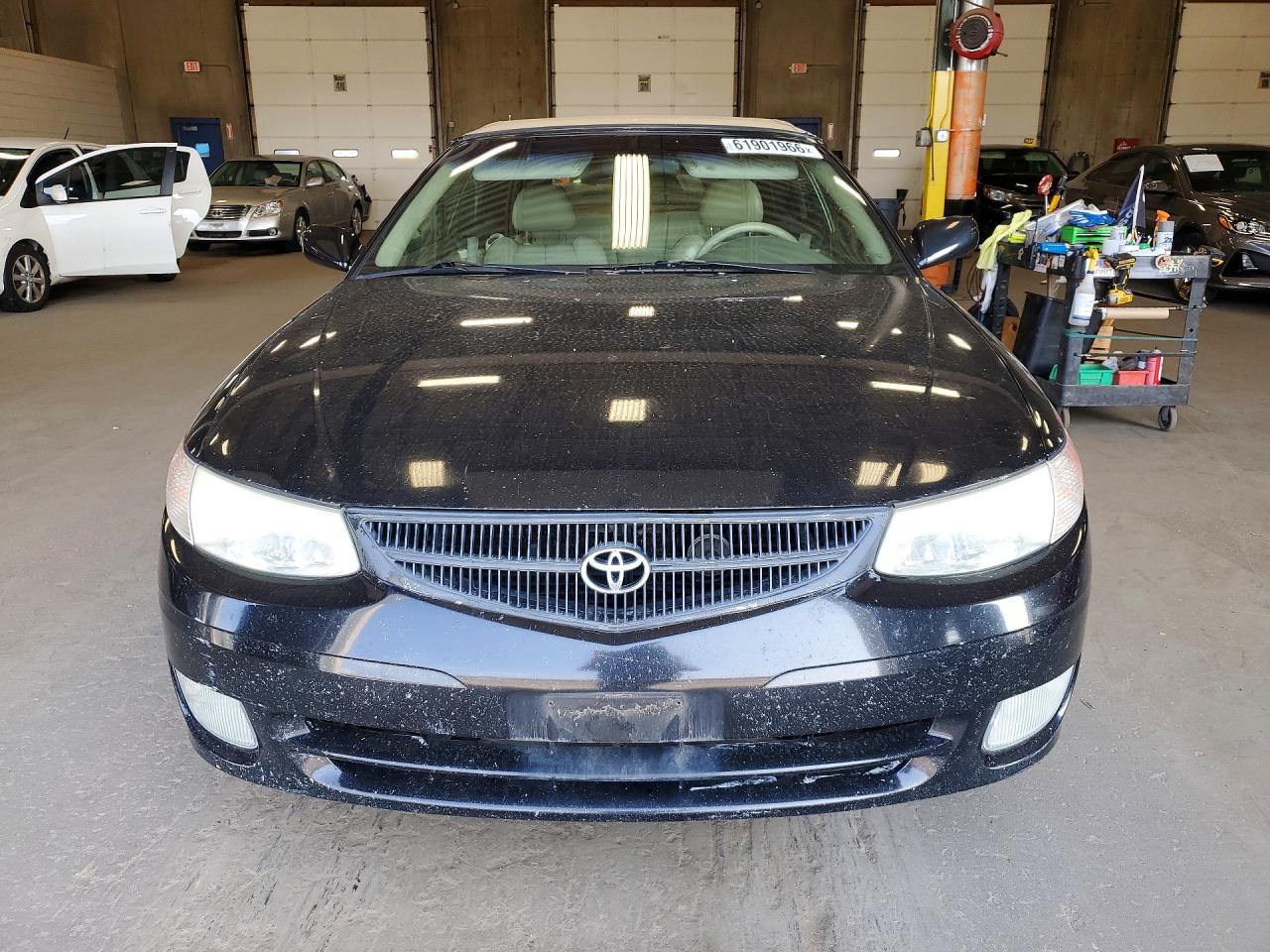 2001 Toyota Camry Solara Sle V6 Black vin: 2T1FF28P01C487262