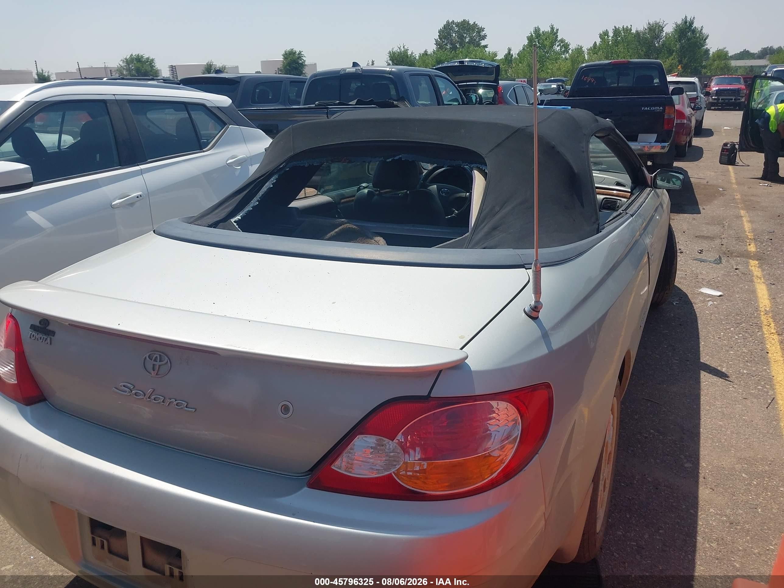 2002 Toyota Camry Solara Sle Серый vin: 2T1FF28P22C602025