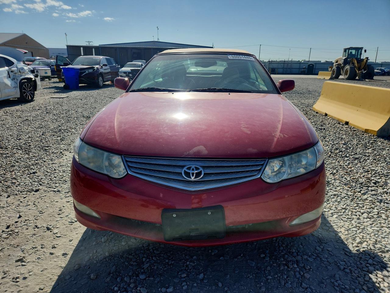 2003 Toyota Camry Solara Sle V6 Red vin: 2T1FF28P53C610461