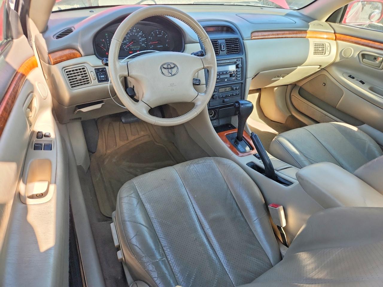 2003 Toyota Camry Solara Sle V6 Red vin: 2T1FF28P53C610461