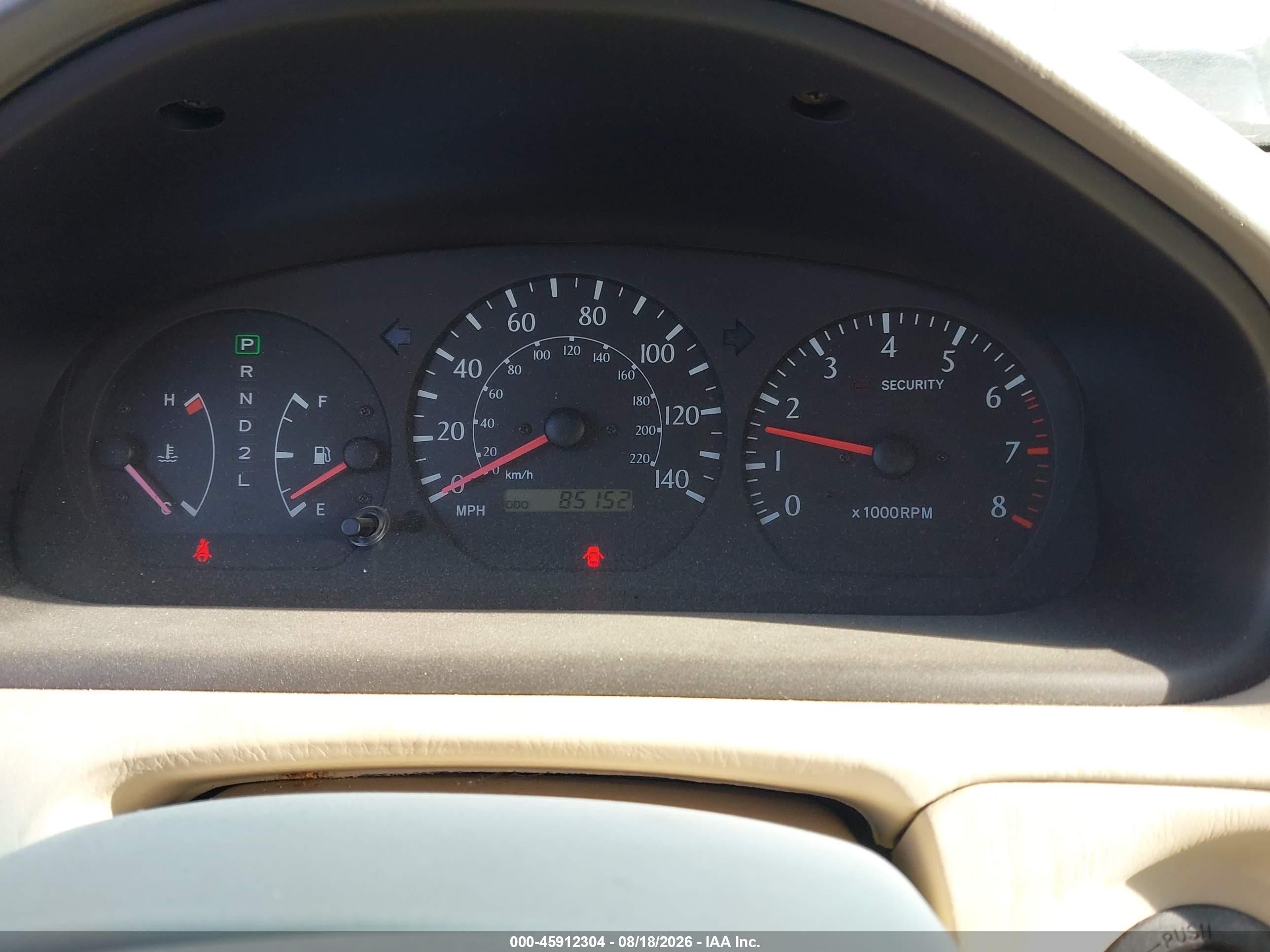 2001 Toyota Camry Solara Sle V6 Красный vin: 2T1FF28P61C485175