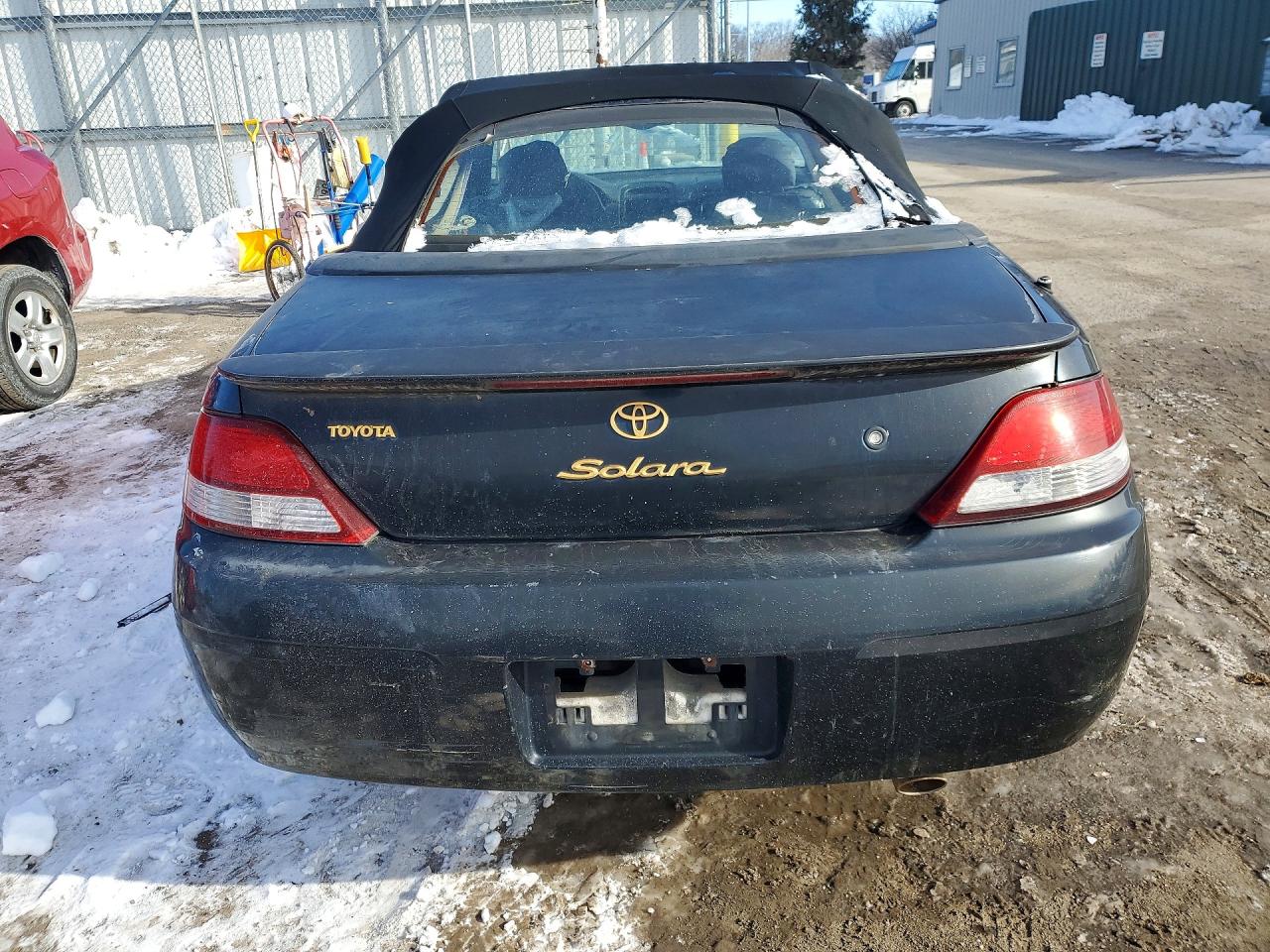 2001 Toyota Camry Solara Sle V6 Black vin: 2T1FF28P81C517835