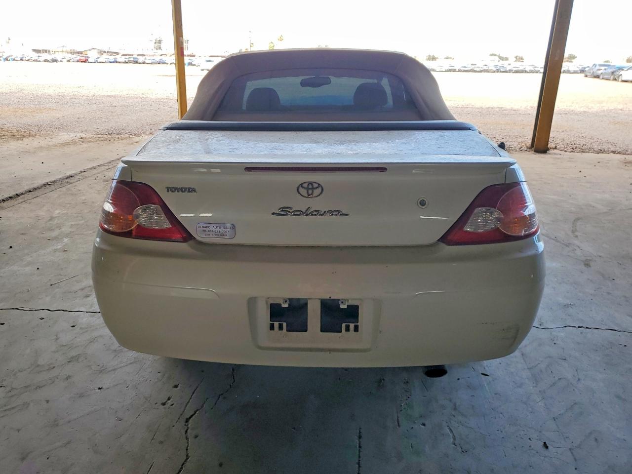 2003 Toyota Camry Solara Sle V6 White vin: 2T1FF28P83C610678