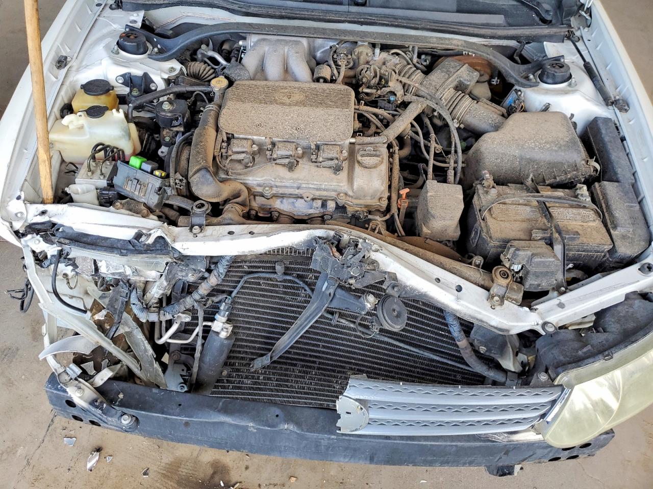 2003 Toyota Camry Solara Sle V6 White vin: 2T1FF28P83C610678