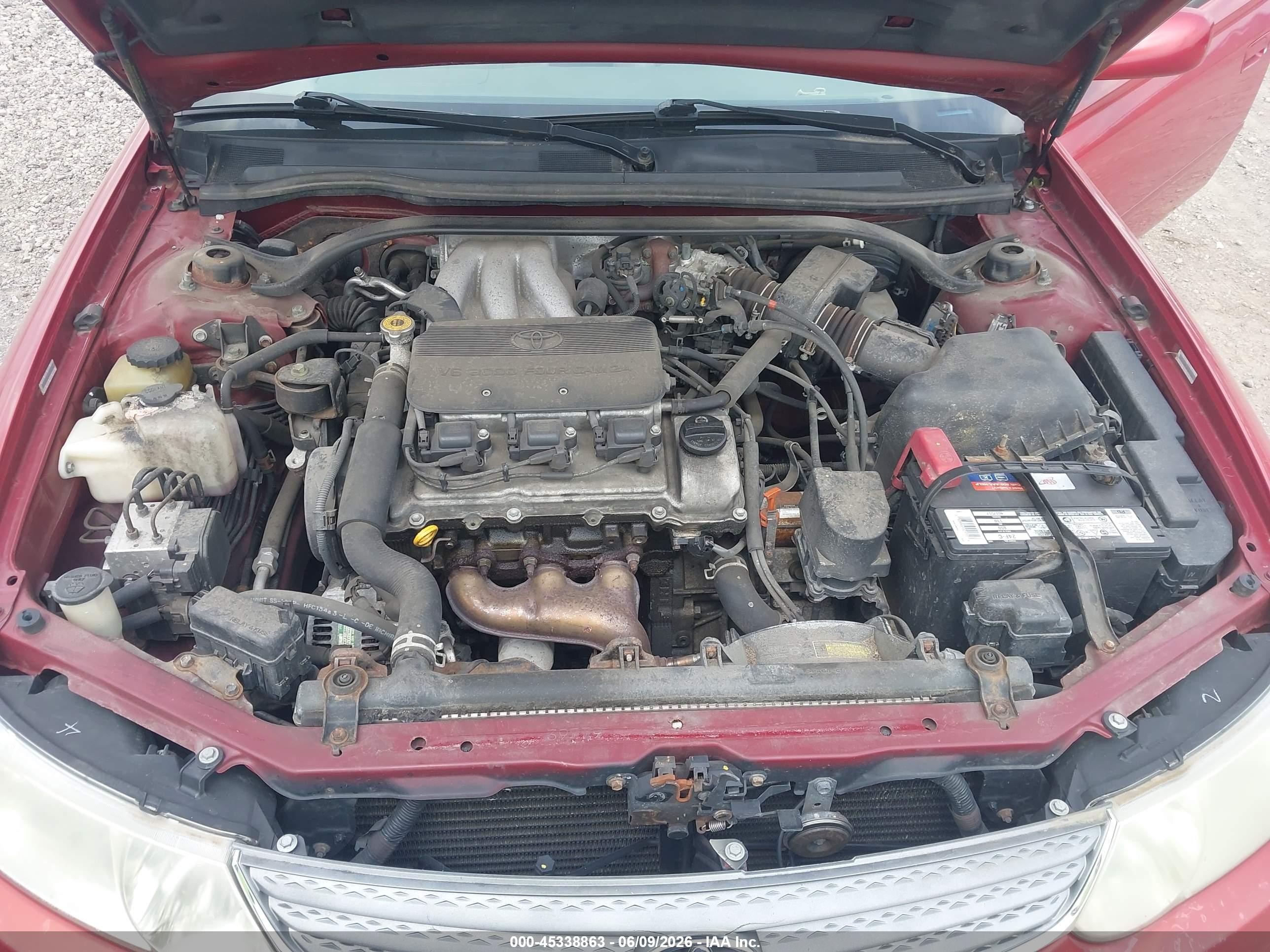 2002 Toyota Camry Solara Sle Красный vin: 2T1FF28PX2C591176