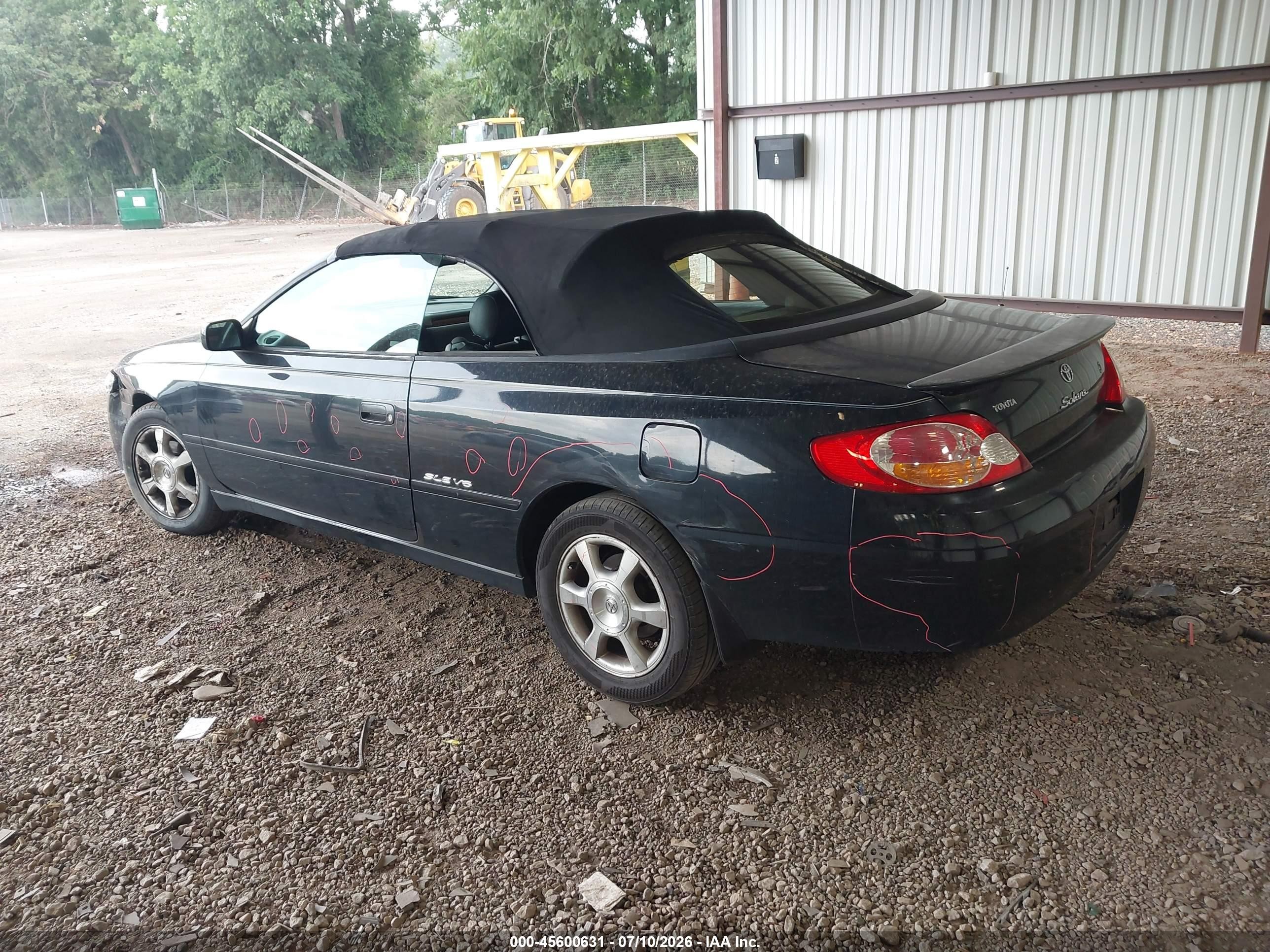 2003 Toyota Camry Solara Sle V6 Черный vin: 2T1FF28PX3C610942