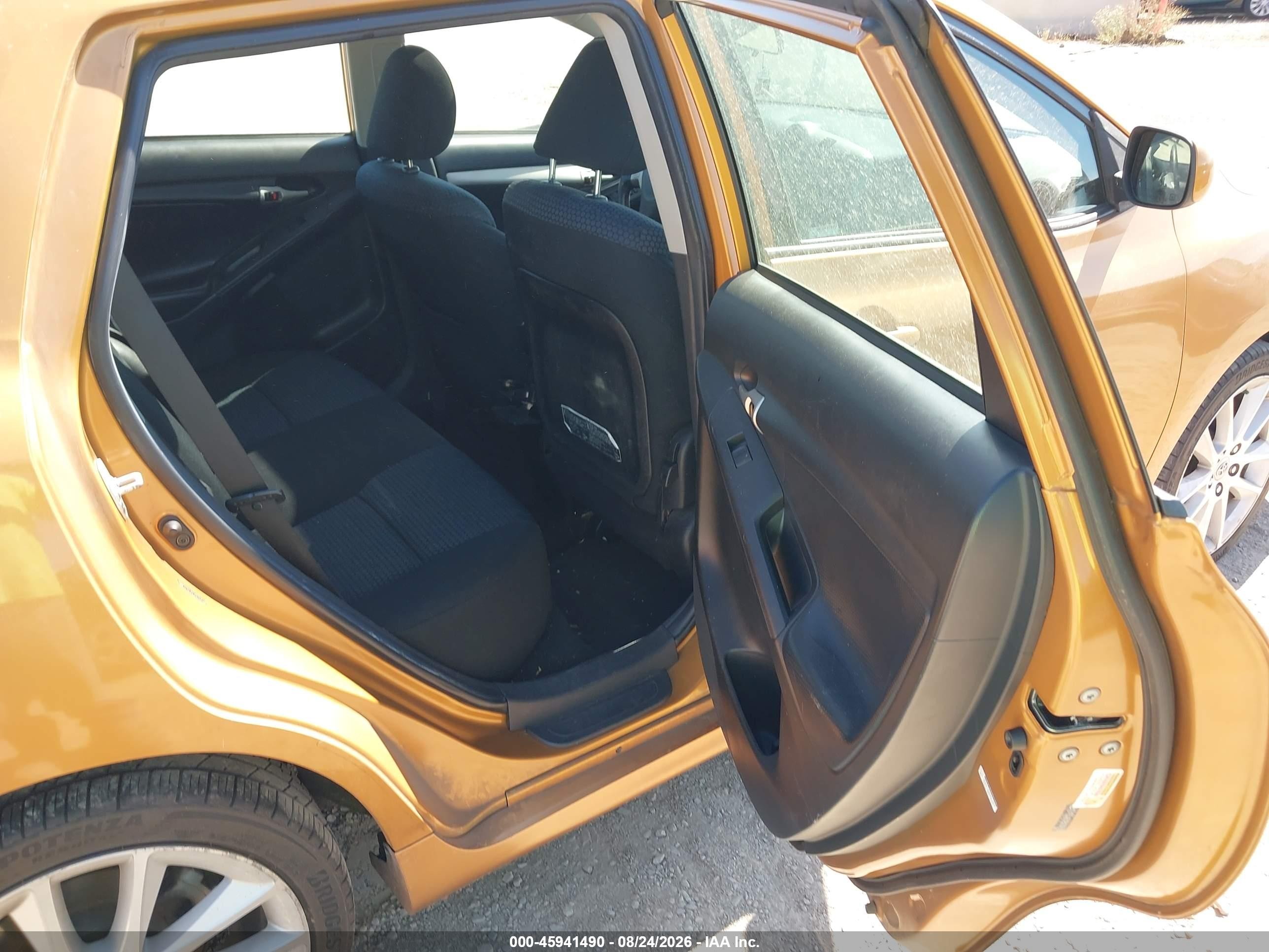 2009 Toyota Matrix Xrs Оранжевый vin: 2T1GE40E49C004218