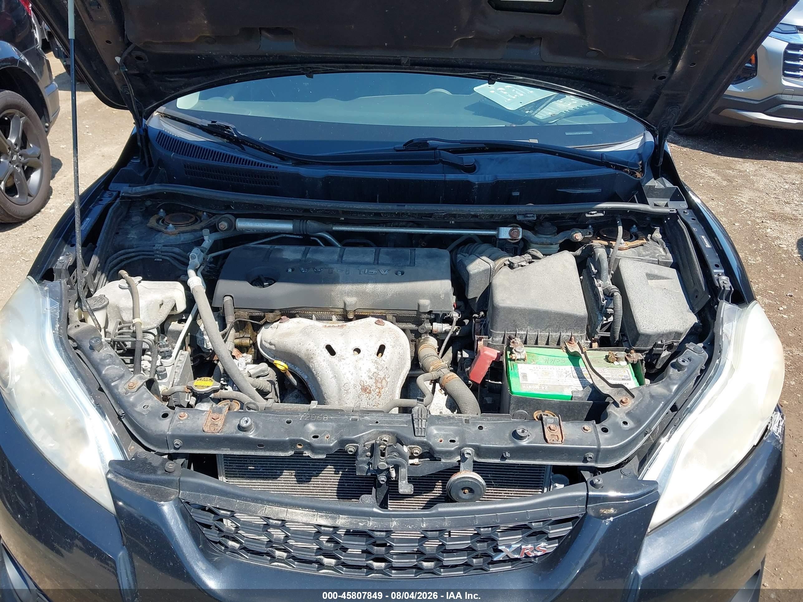 2009 Toyota Matrix Xrs Black vin: 2T1GE40E59C003093