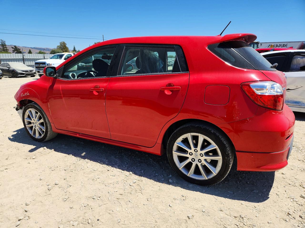 2009 Toyota Corolla Matrix Xrs Red vin: 2T1GE40E69C004088
