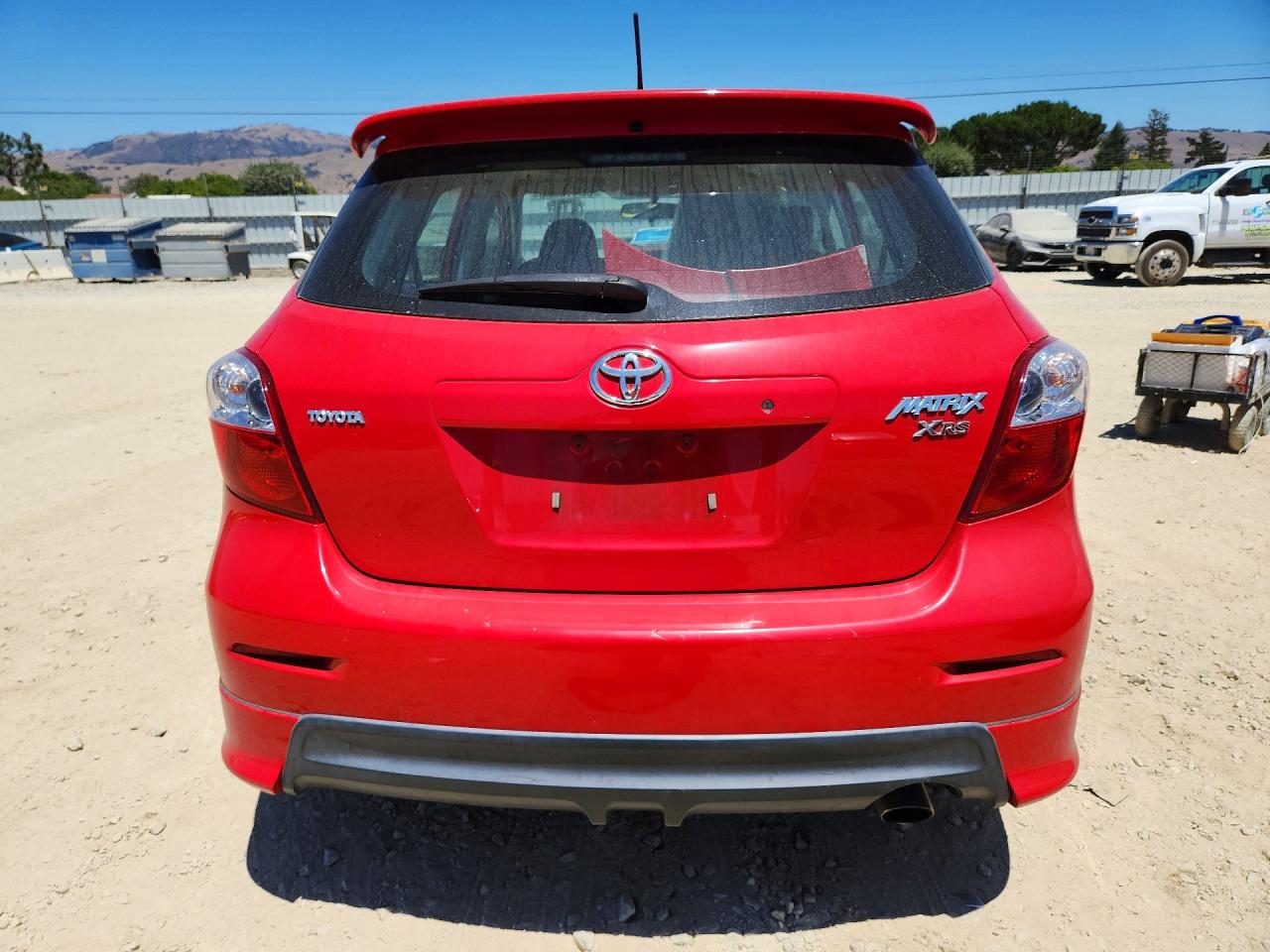 2009 Toyota Corolla Matrix Xrs Red vin: 2T1GE40E69C004088